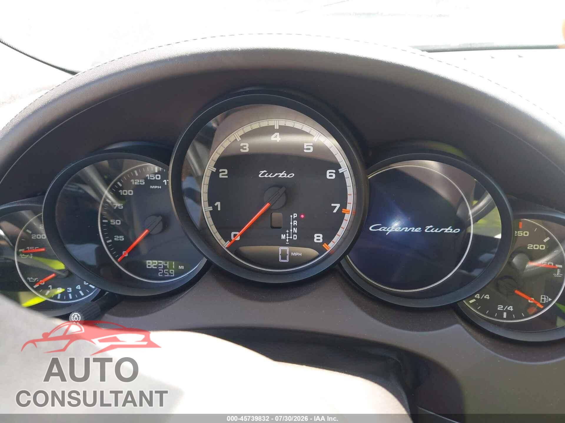 PORSCHE CAYENNE 2012 - WP1AC2A21CLA83401