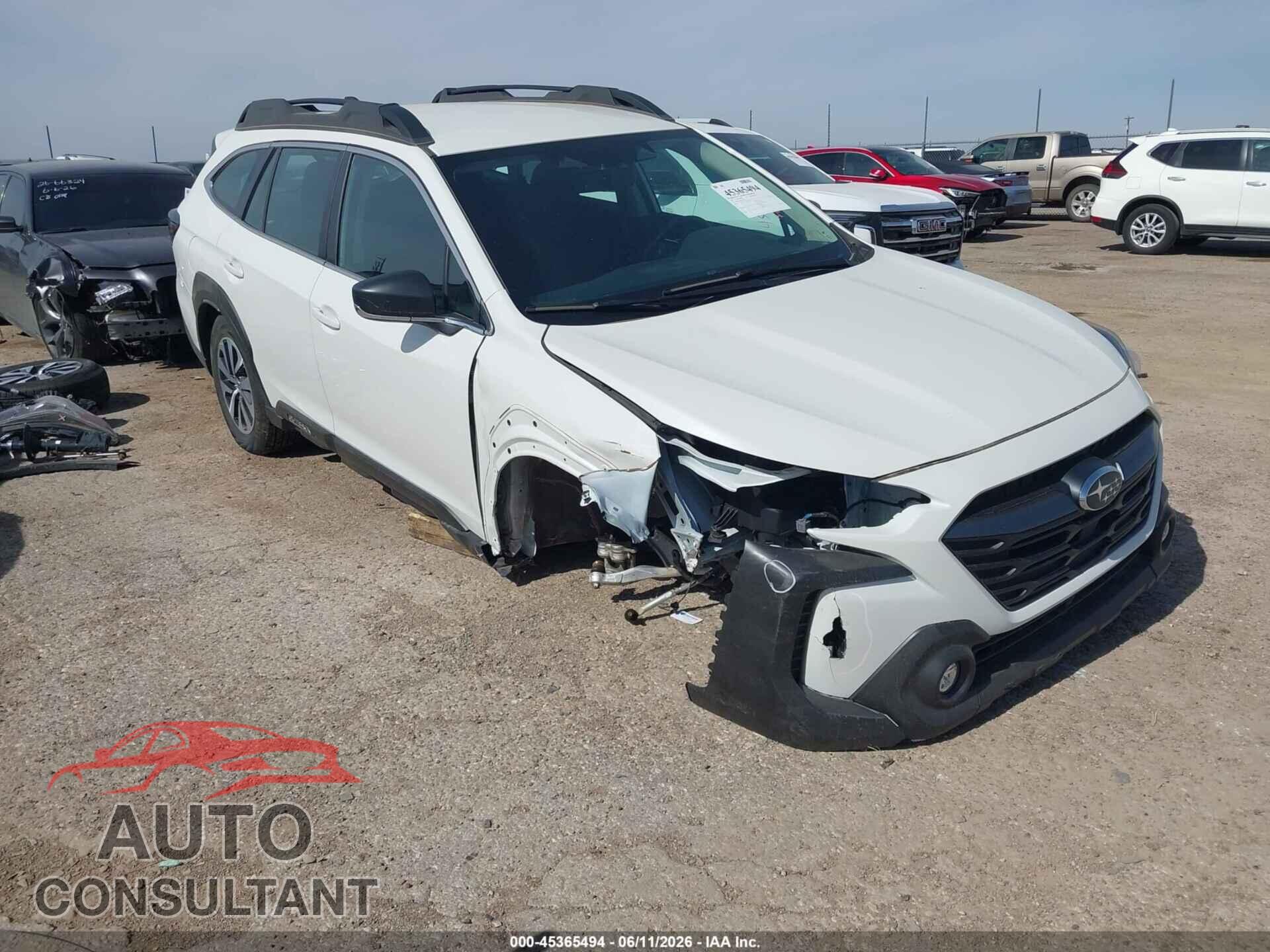 SUBARU OUTBACK 2025 - 4S4BTAAC9S3297782