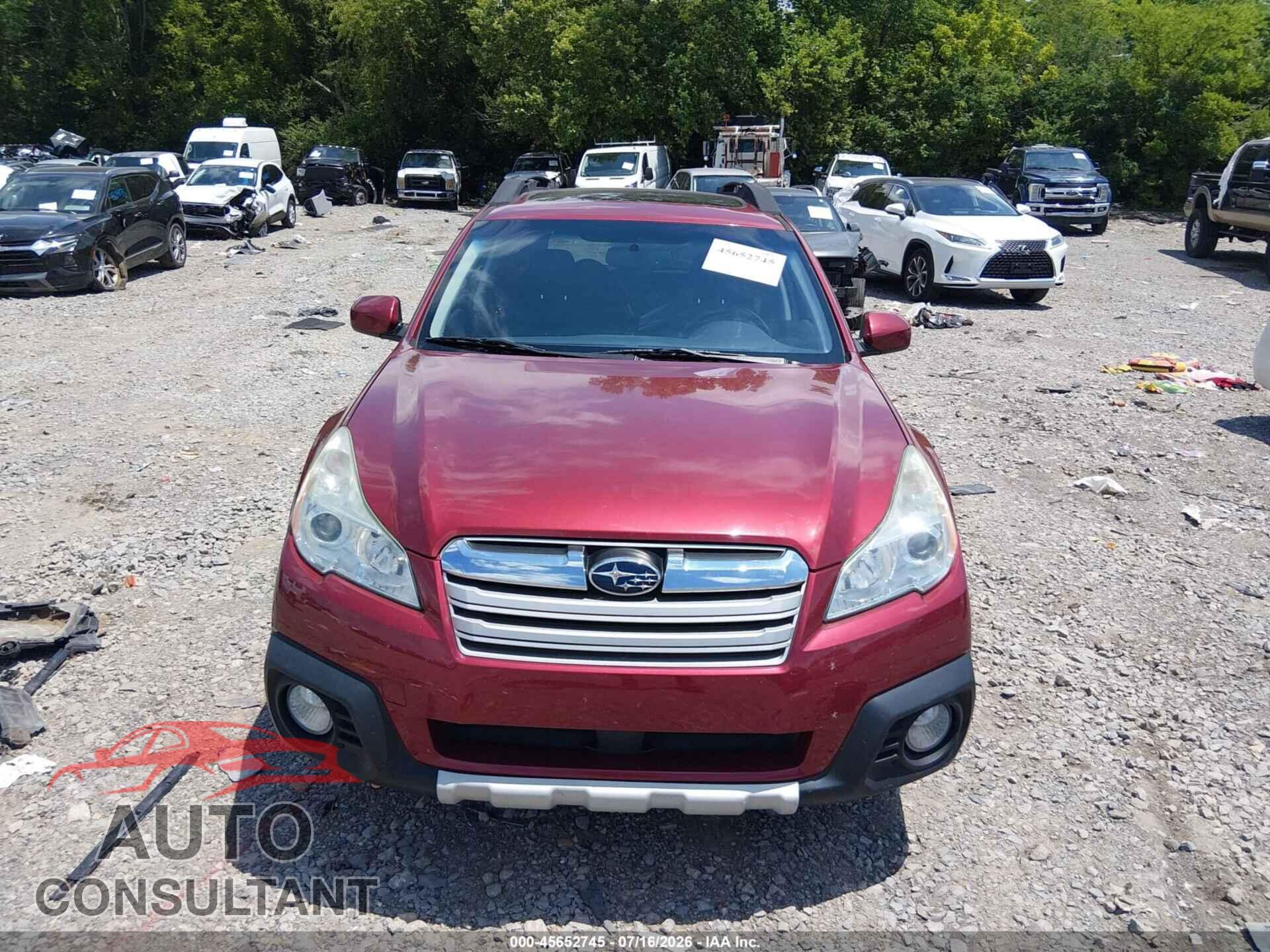 SUBARU OUTBACK 2014 - 4S4BRCLC4E3220782