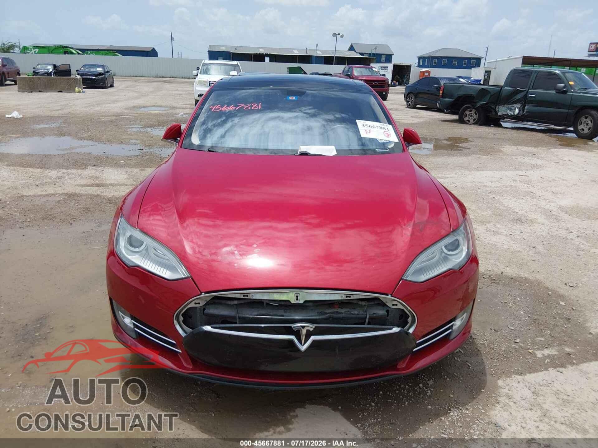 TESLA MODEL S 2014 - 5YJSA1H1XEFP44187
