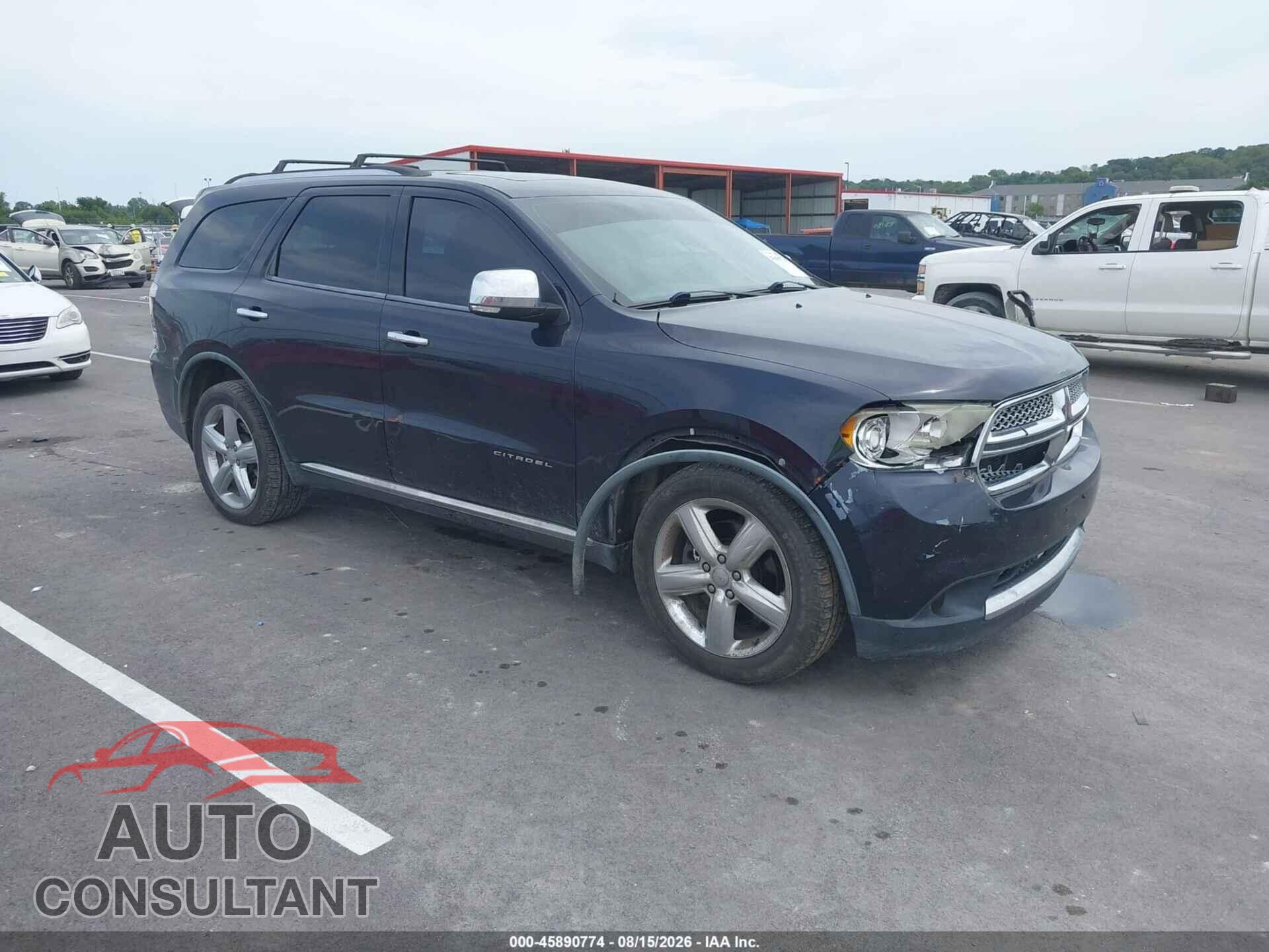 DODGE DURANGO 2011 - 1D4SE5GT3BC674476