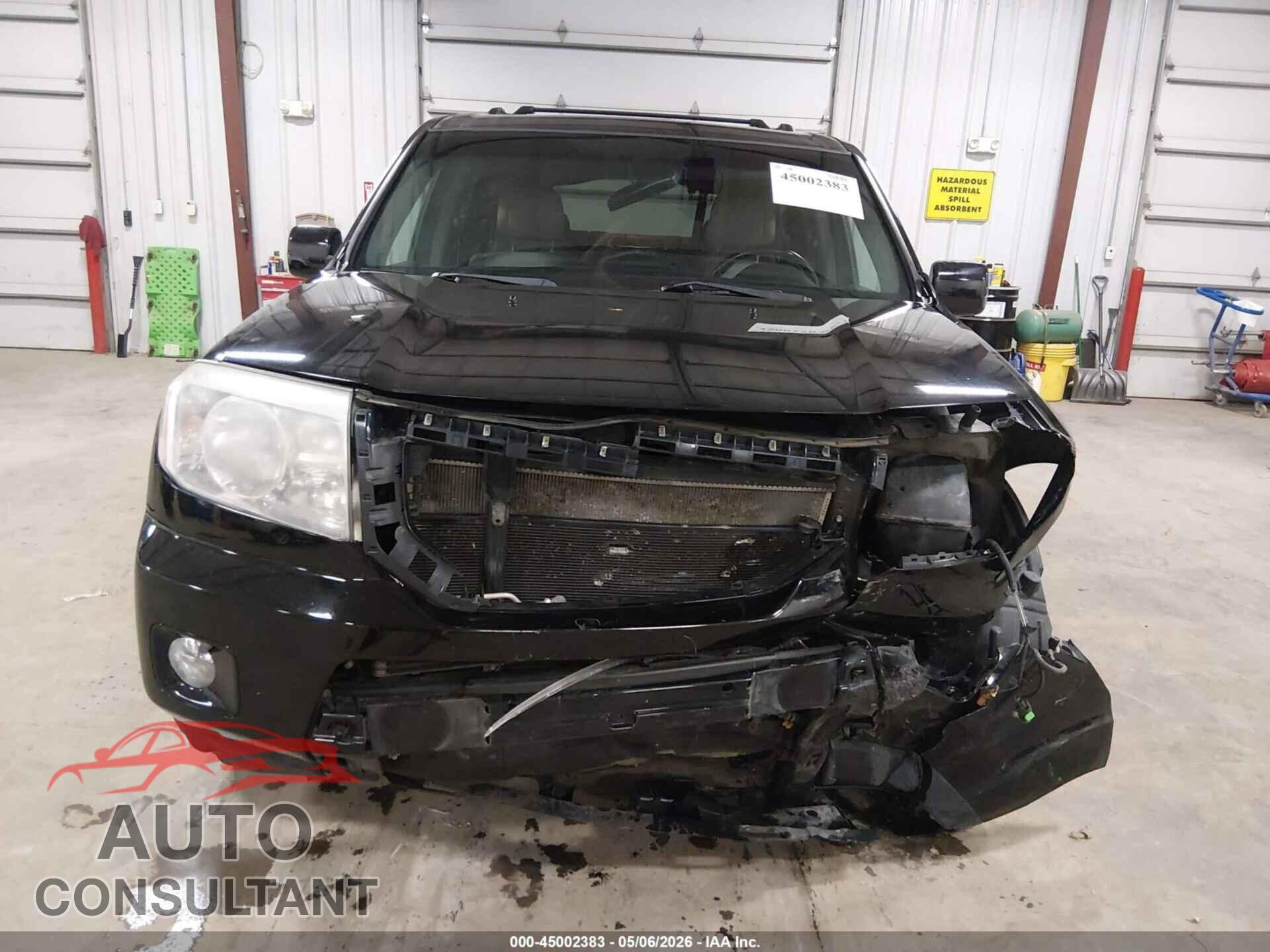 HONDA PILOT 2011 - 5FNYF4H58BB019697