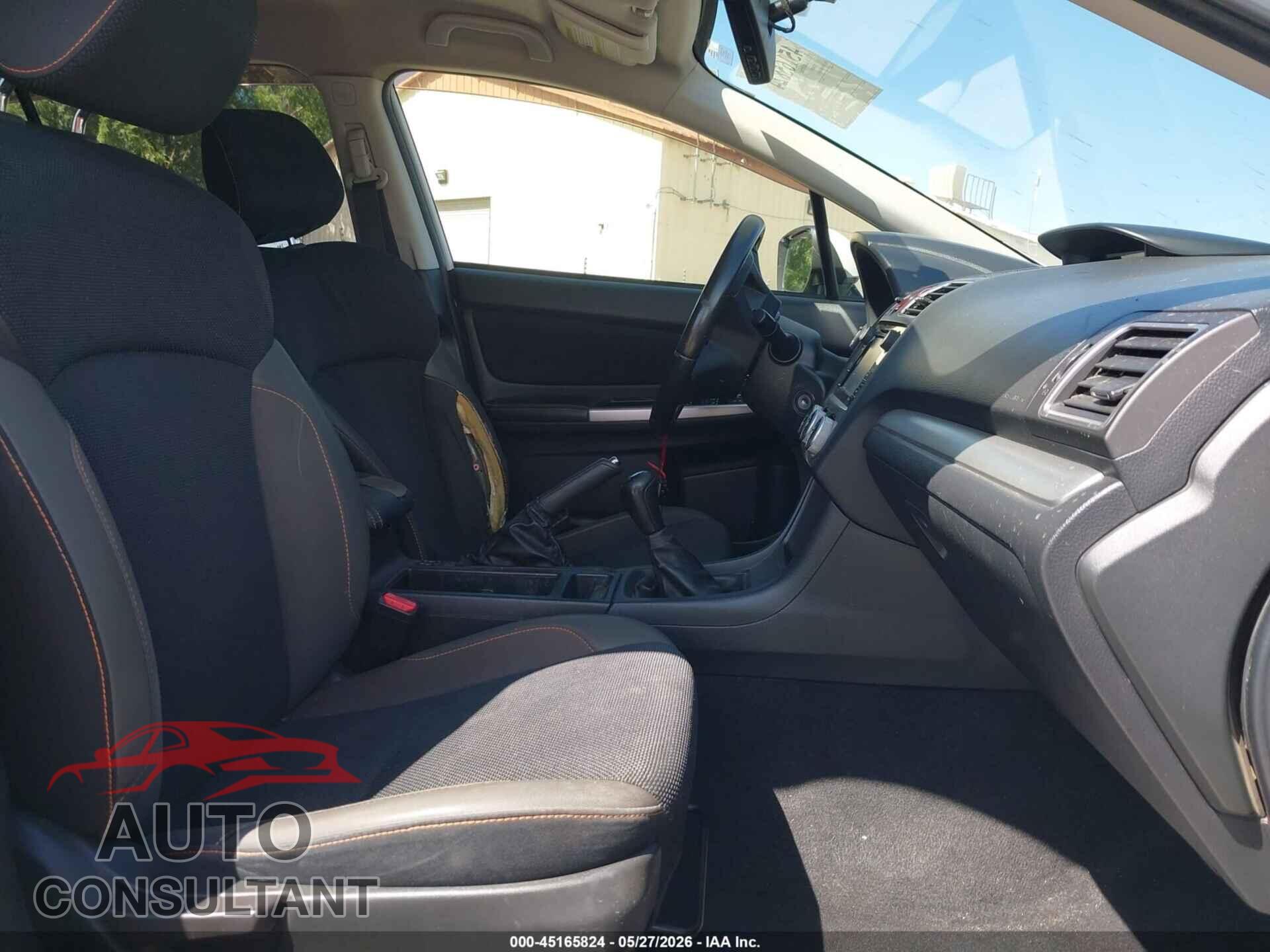 SUBARU CROSSTREK 2017 - JF2GPABC4HG281151