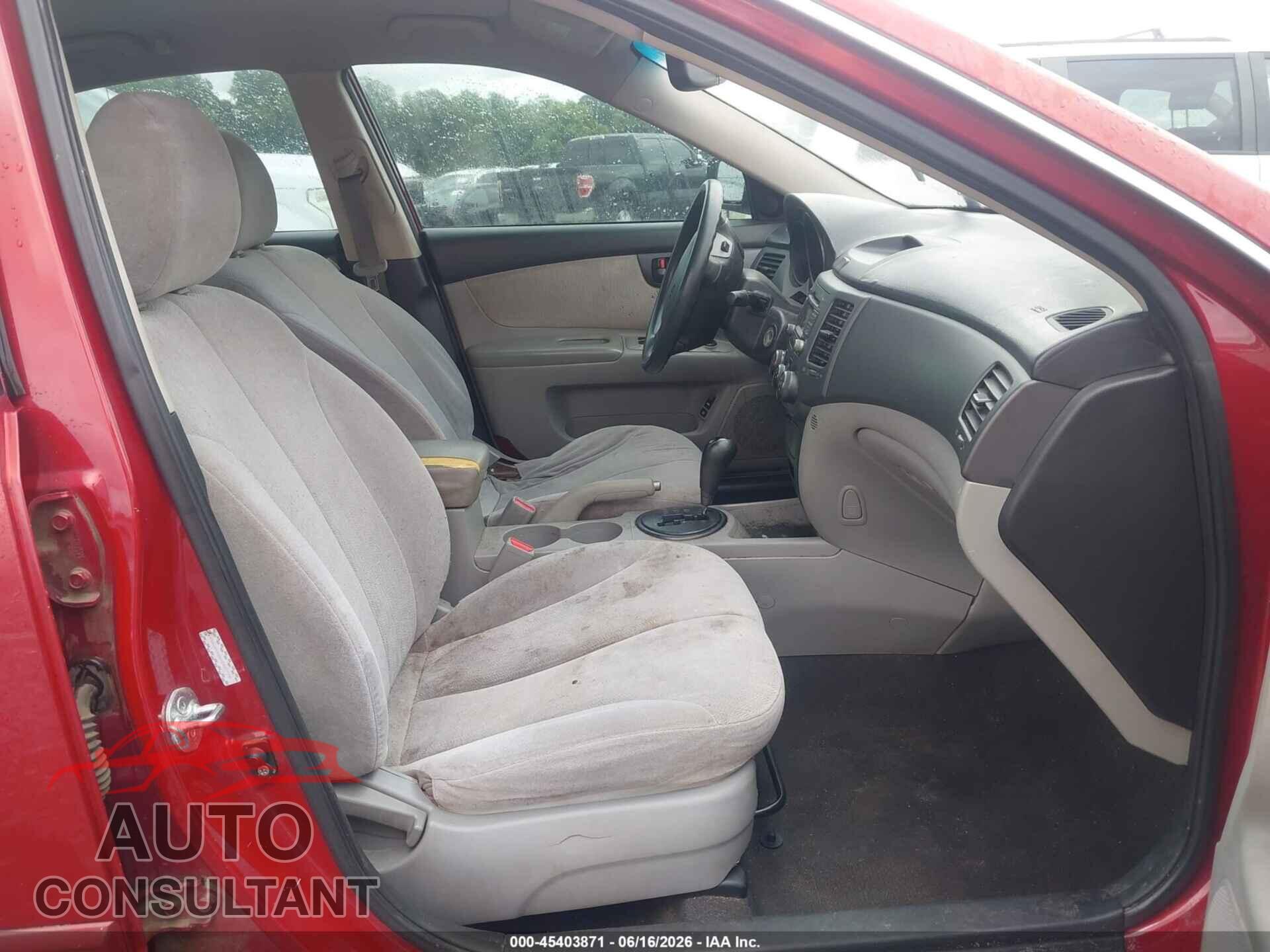 KIA OPTIMA 2010 - KNAGG4A80A5447774