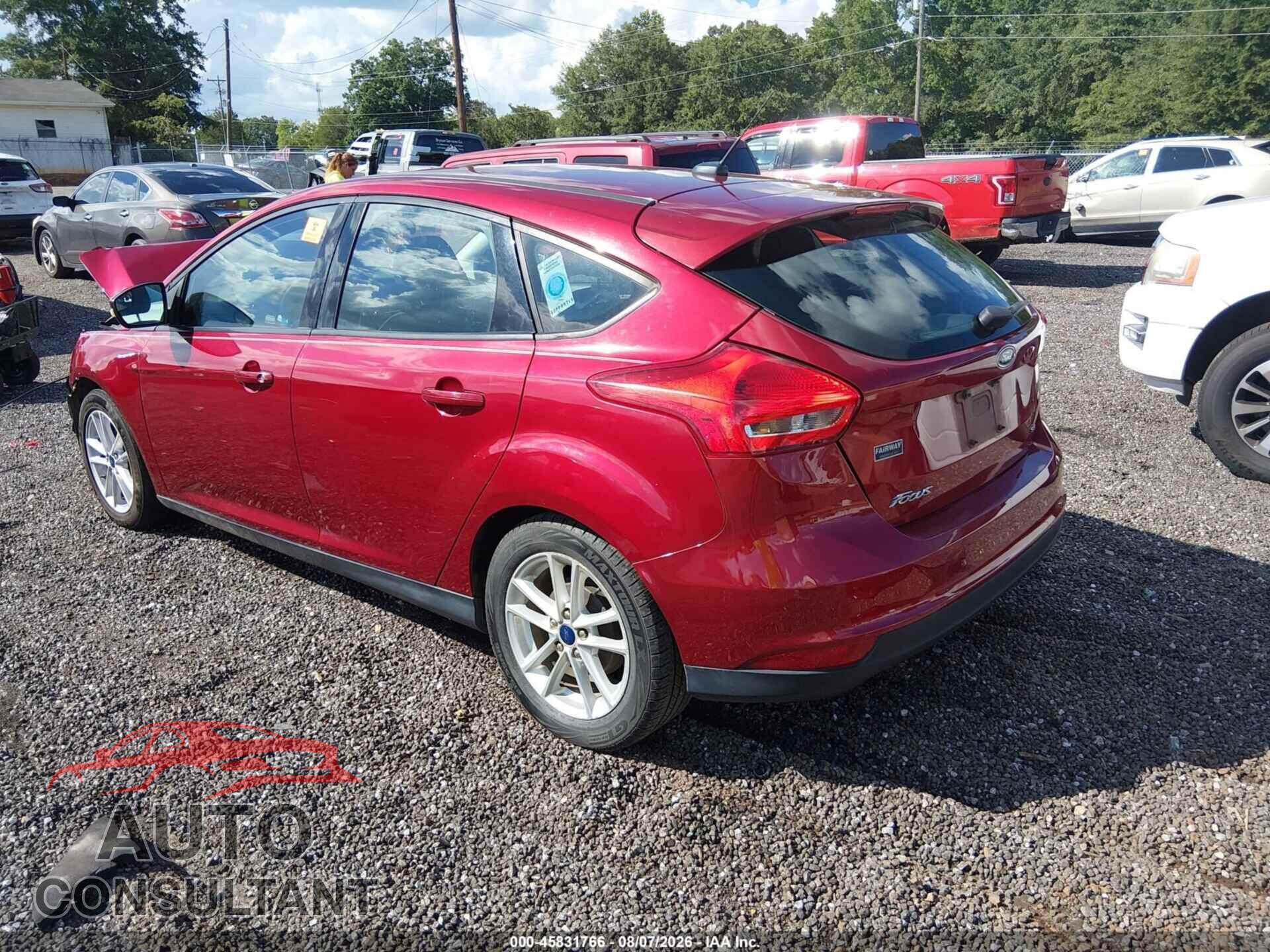 FORD FOCUS 2017 - 1FADP3K25HL201566
