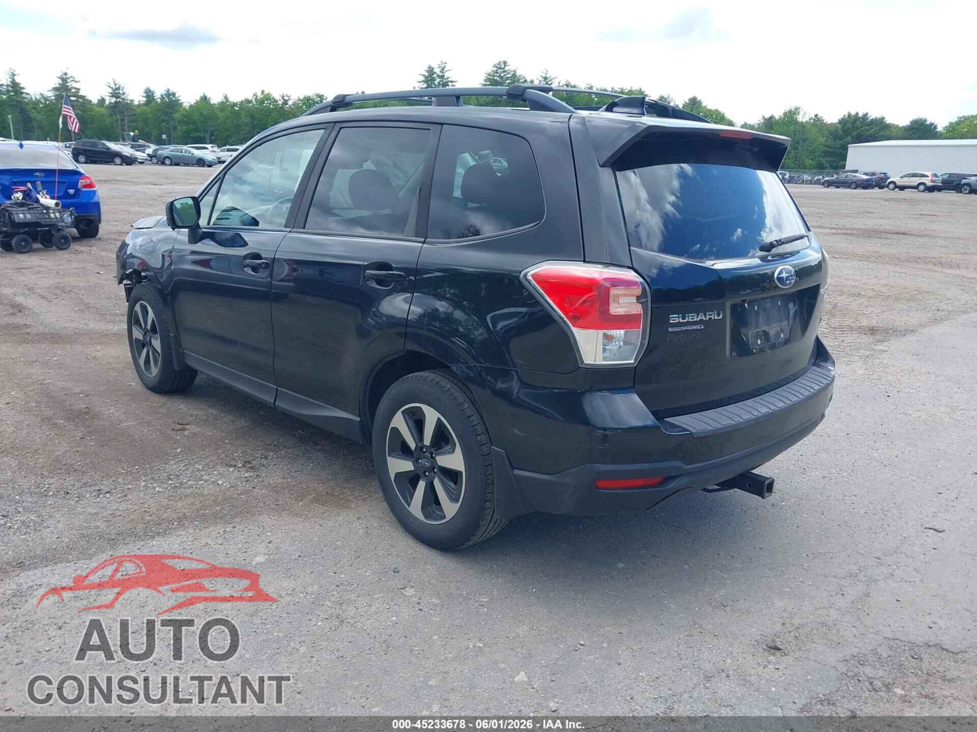 SUBARU FORESTER 2017 - JF2SJAEC3HH454613