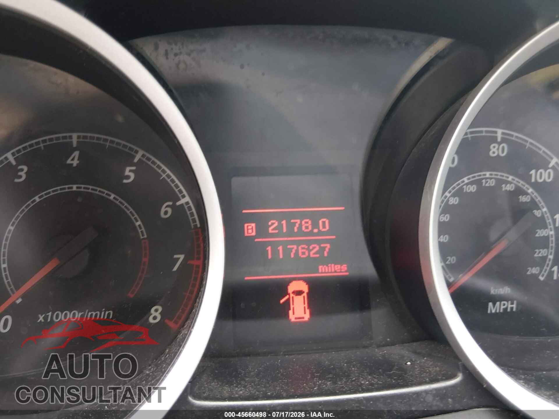 MITSUBISHI LANCER 2012 - JA32V2FW8CU016413