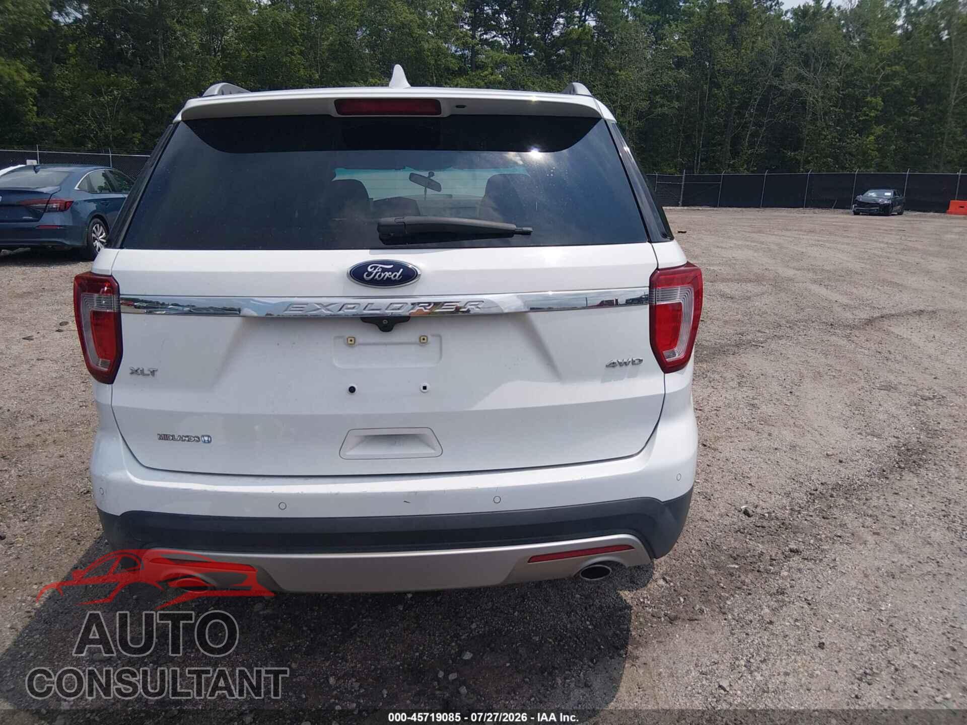 FORD EXPLORER 2017 - 1FM5K8D86HGA96021