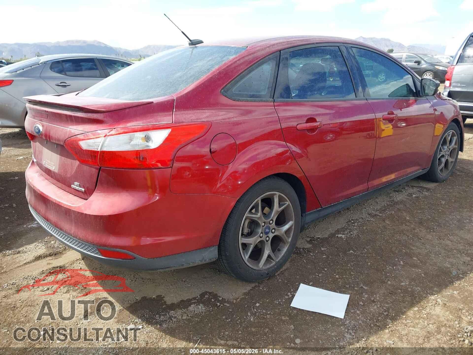 FORD FOCUS 2014 - 1FADP3F28EL210638