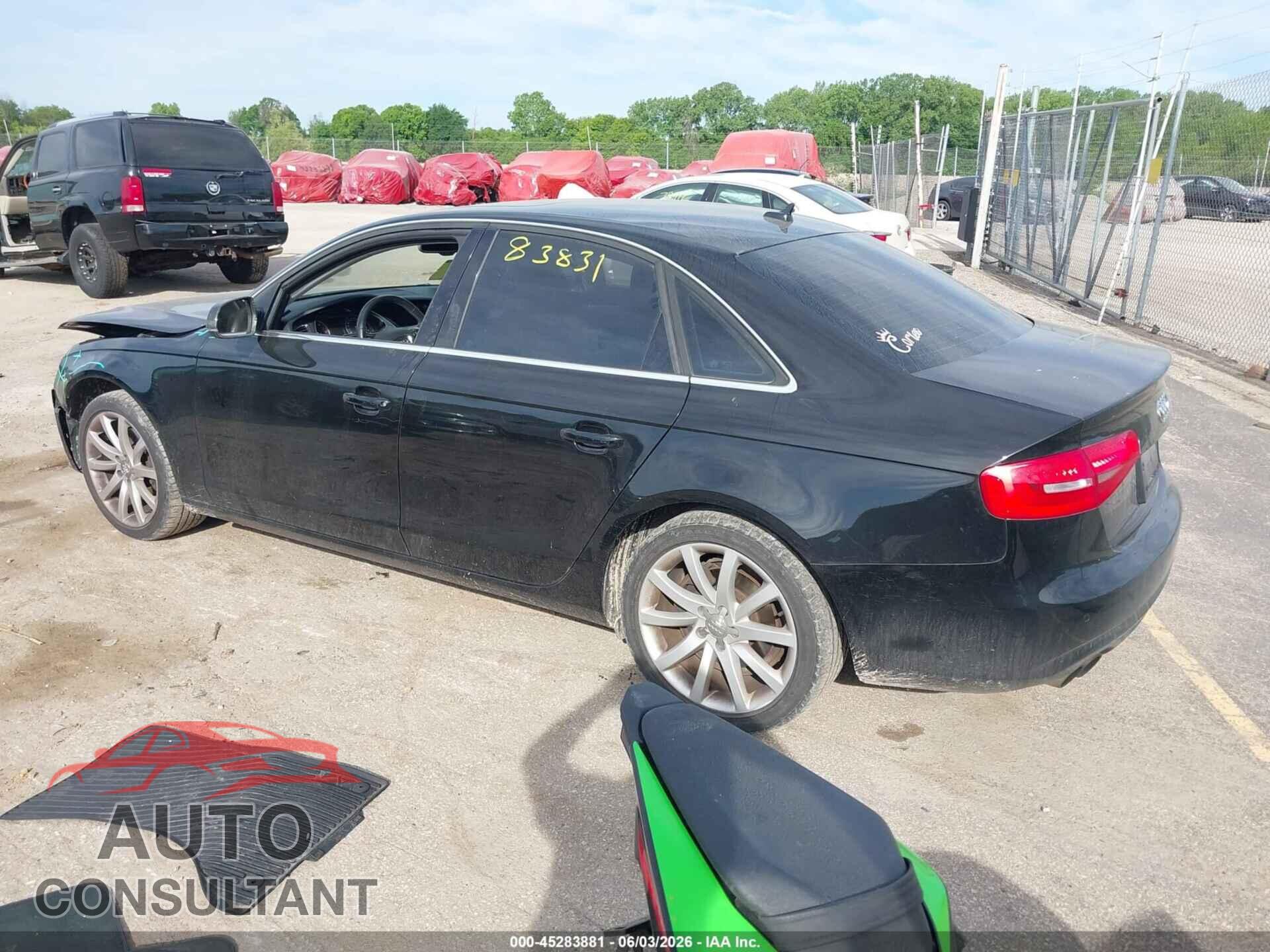 AUDI A4 2013 - WAUFFAFL7DN018792