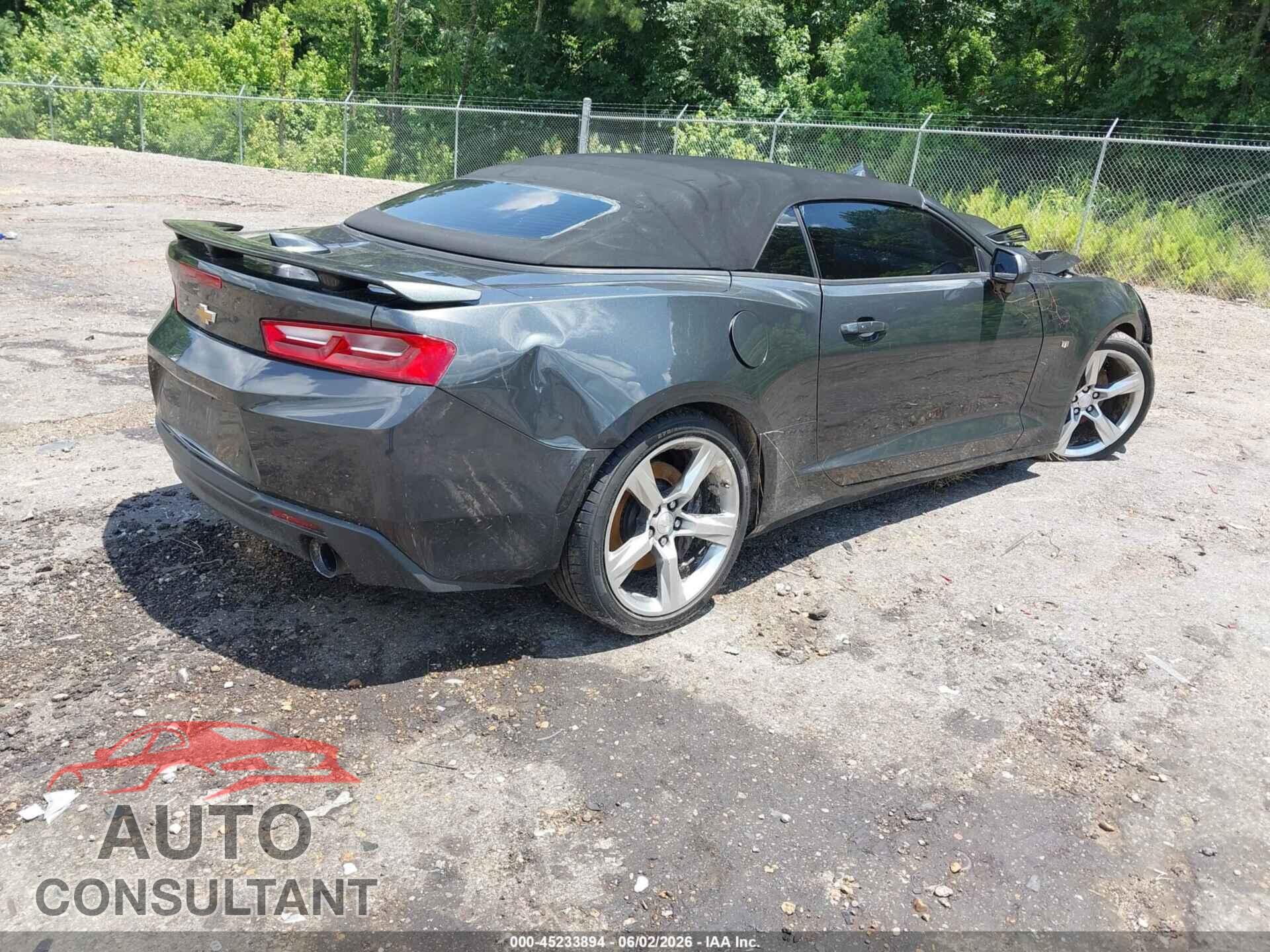 CHEVROLET CAMARO 2017 - 1G1FF3D75H0200507