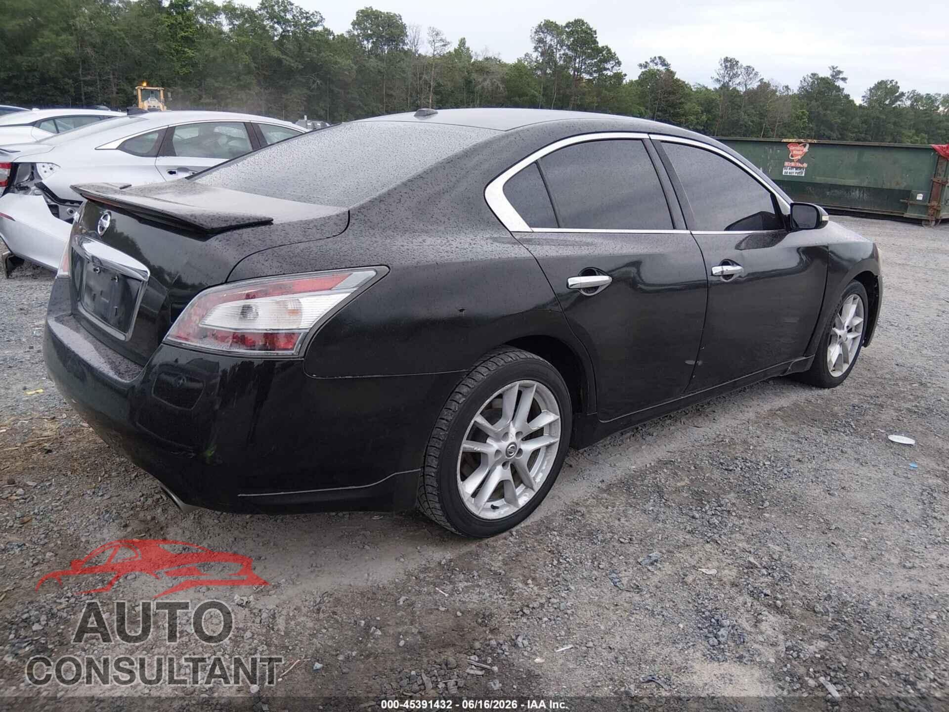 NISSAN MAXIMA 2012 - 1N4AA5AP6CC802829