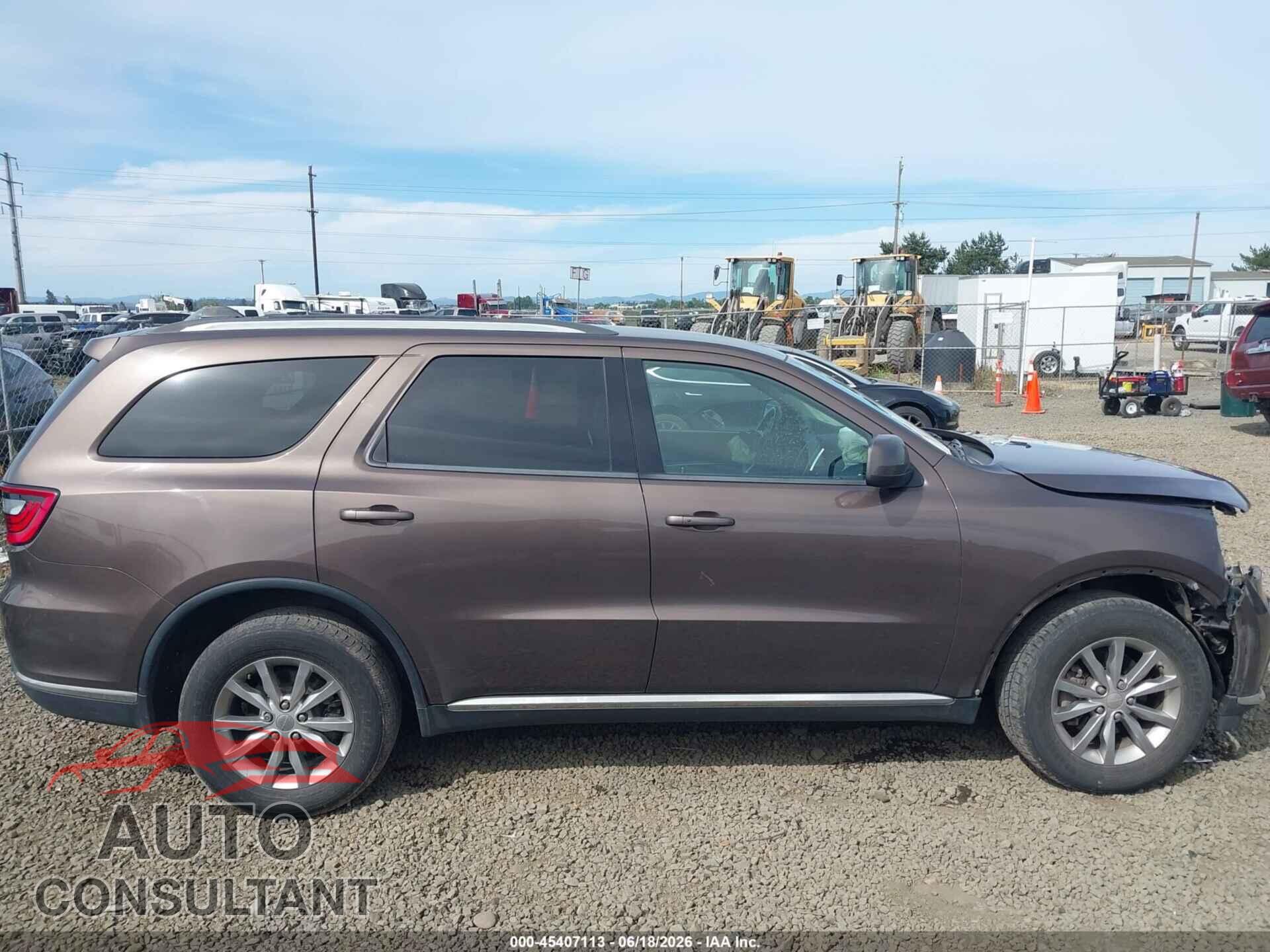 DODGE DURANGO 2017 - 1C4RDJAGXHC725760
