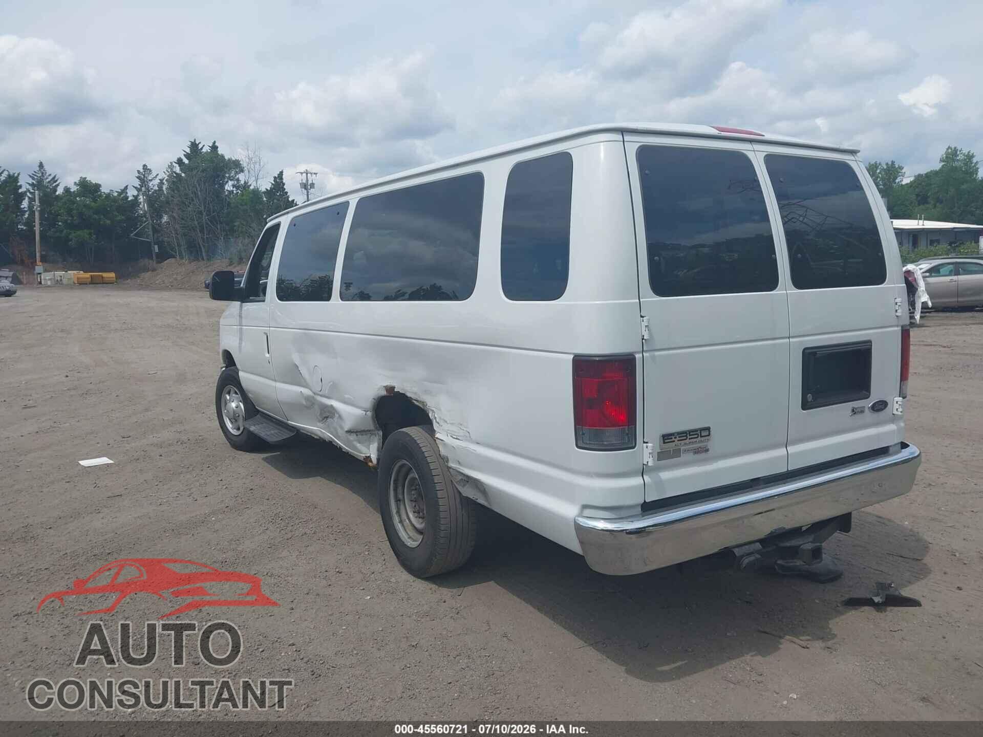 FORD E-350 SUPER DUTY 2012 - 1FBSS3BL3CDA89060