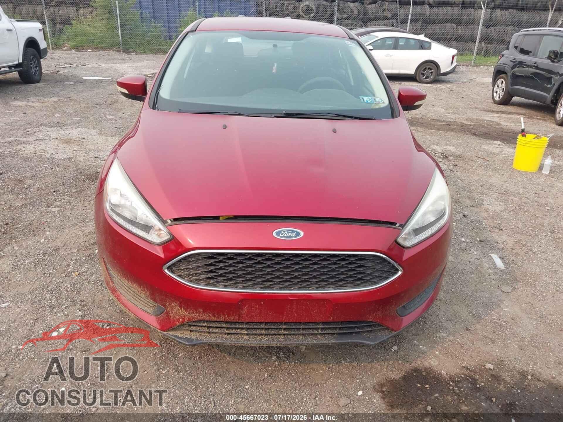FORD FOCUS 2016 - 1FADP3K29GL390009