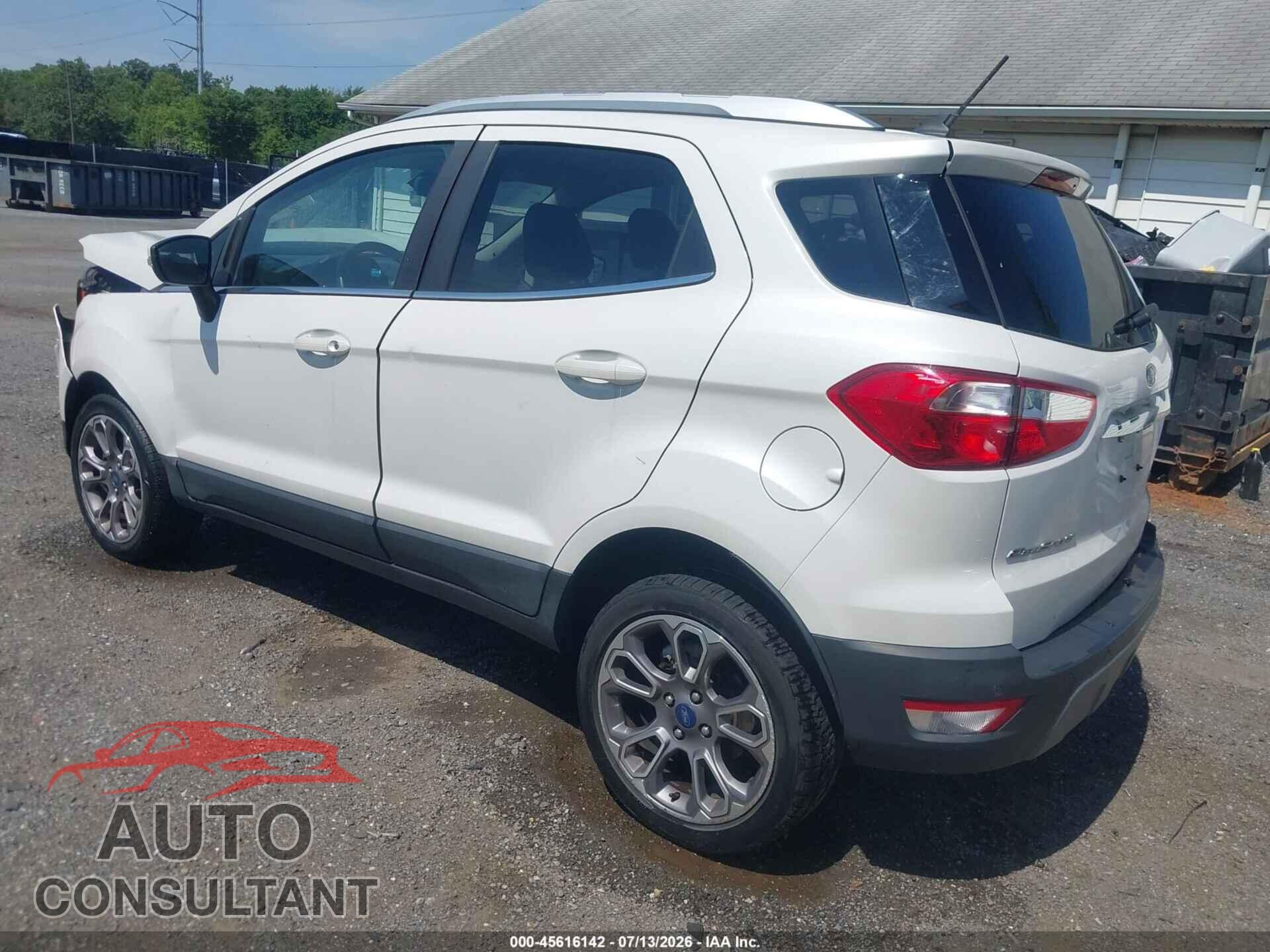 FORD ECOSPORT 2019 - MAJ6S3KL2KC262994