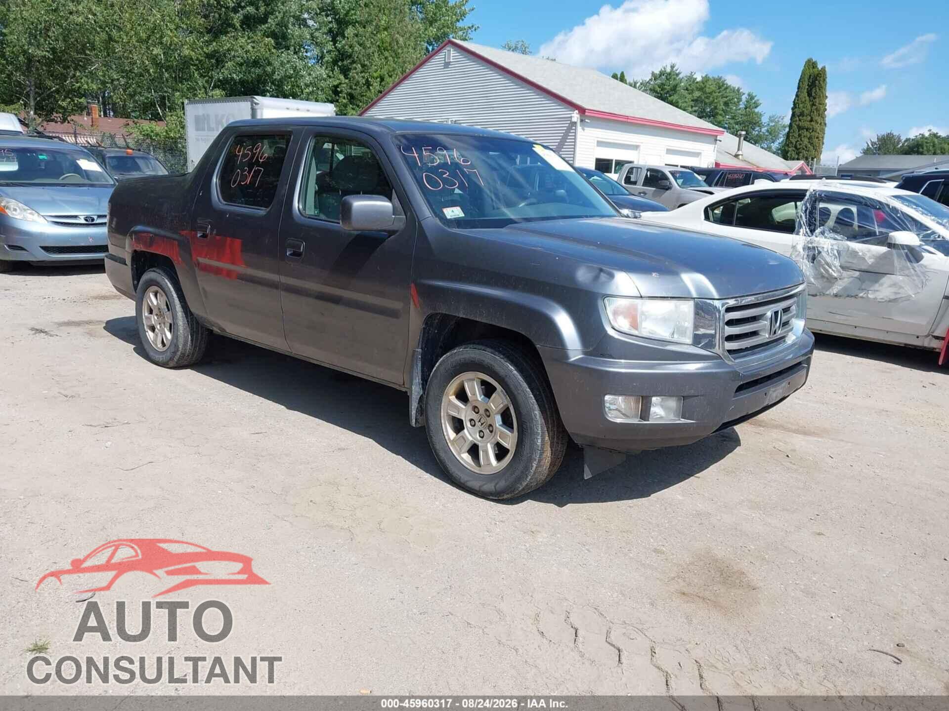 HONDA RIDGELINE 2012 - 5FPYK1F42CB451683
