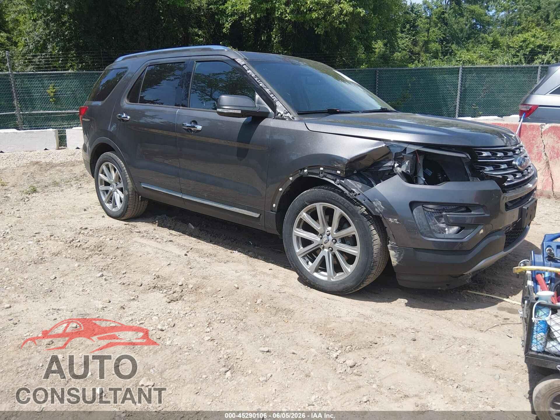 FORD EXPLORER 2017 - 1FM5K8F80HGC93084