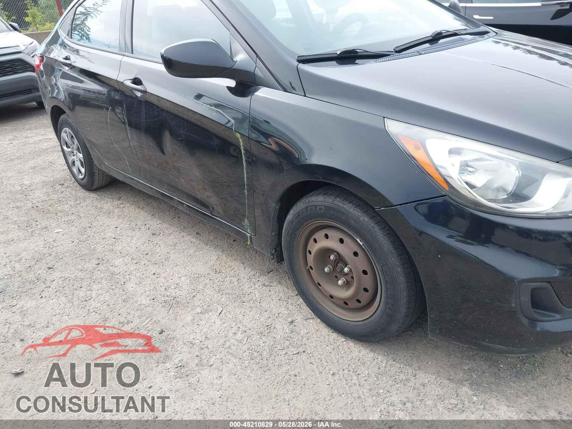HYUNDAI ACCENT 2012 - KMHCT4AEXCU073441