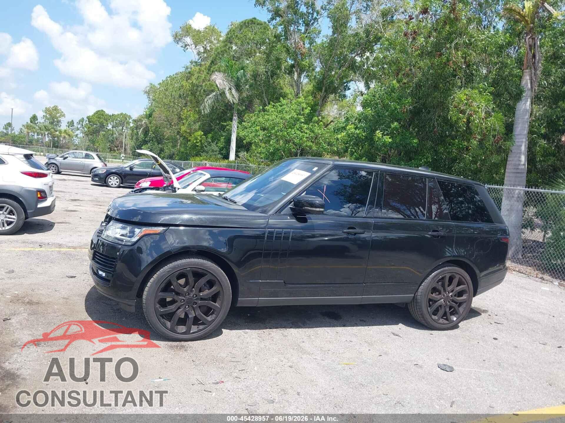 LAND ROVER RANGE ROVER 2017 - SALGS2FE3HA328535