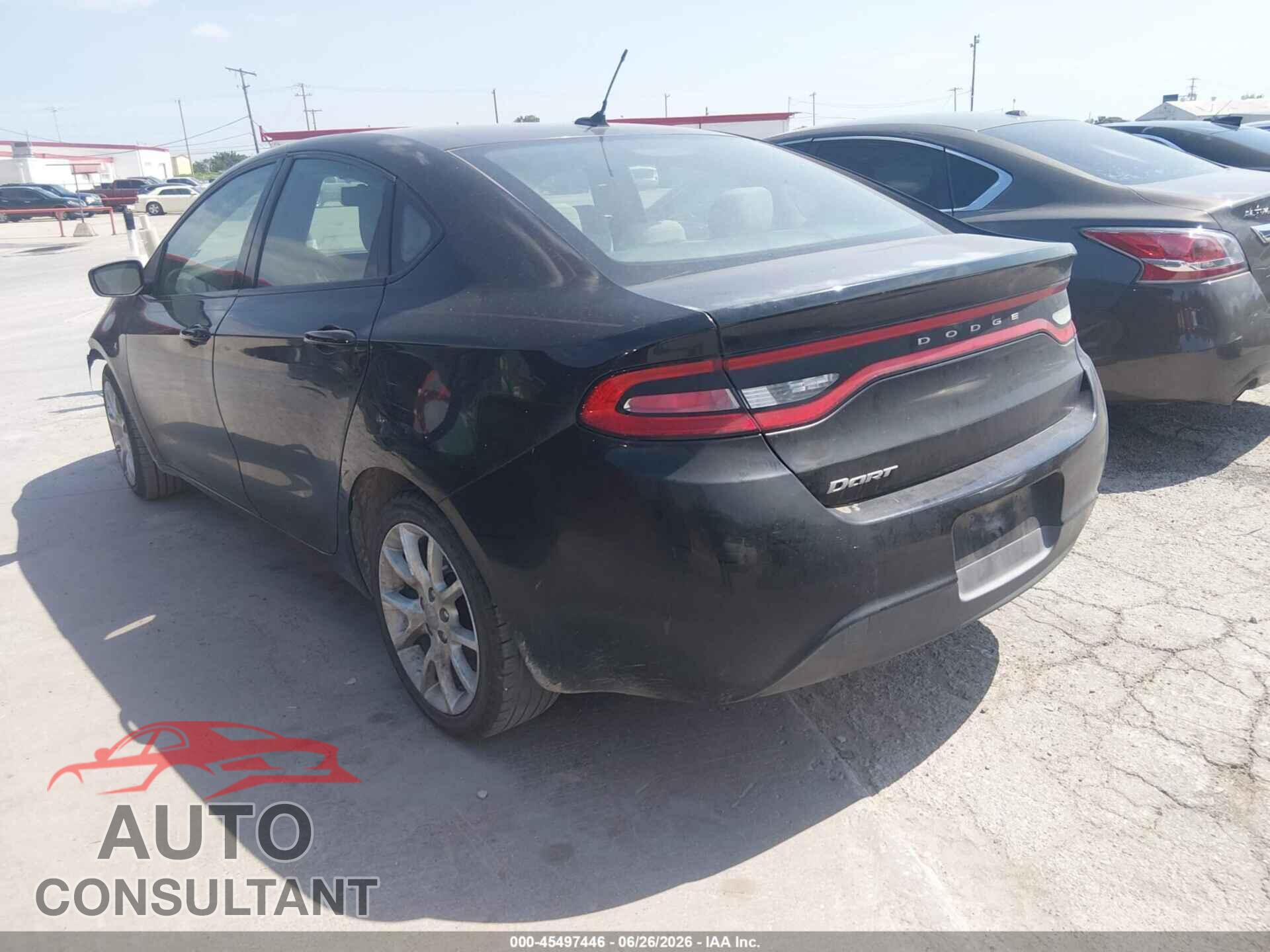 DODGE DART 2013 - 1C3CDFBA4DD141571