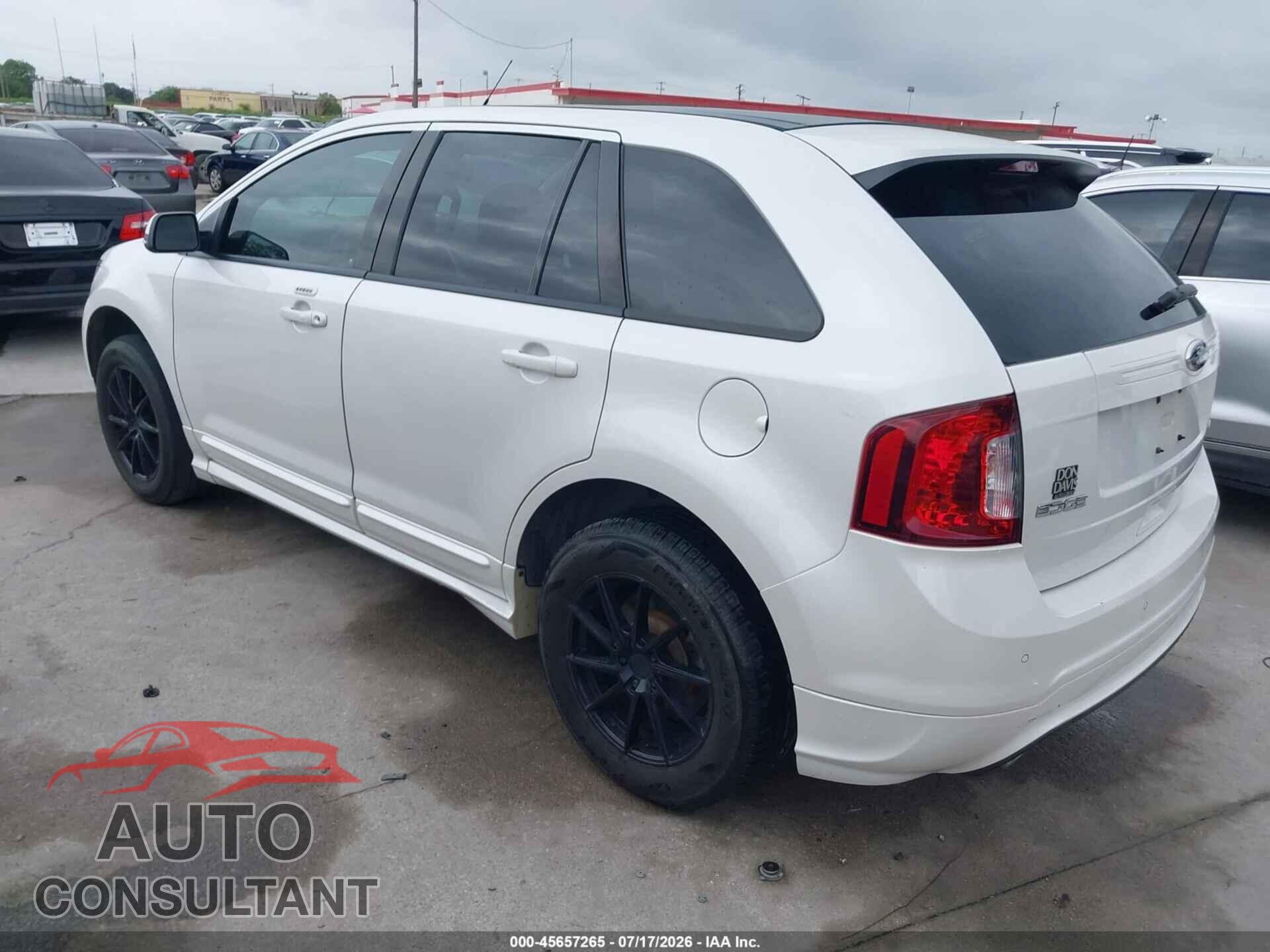 FORD EDGE 2014 - 2FMDK3AK2EBA74616