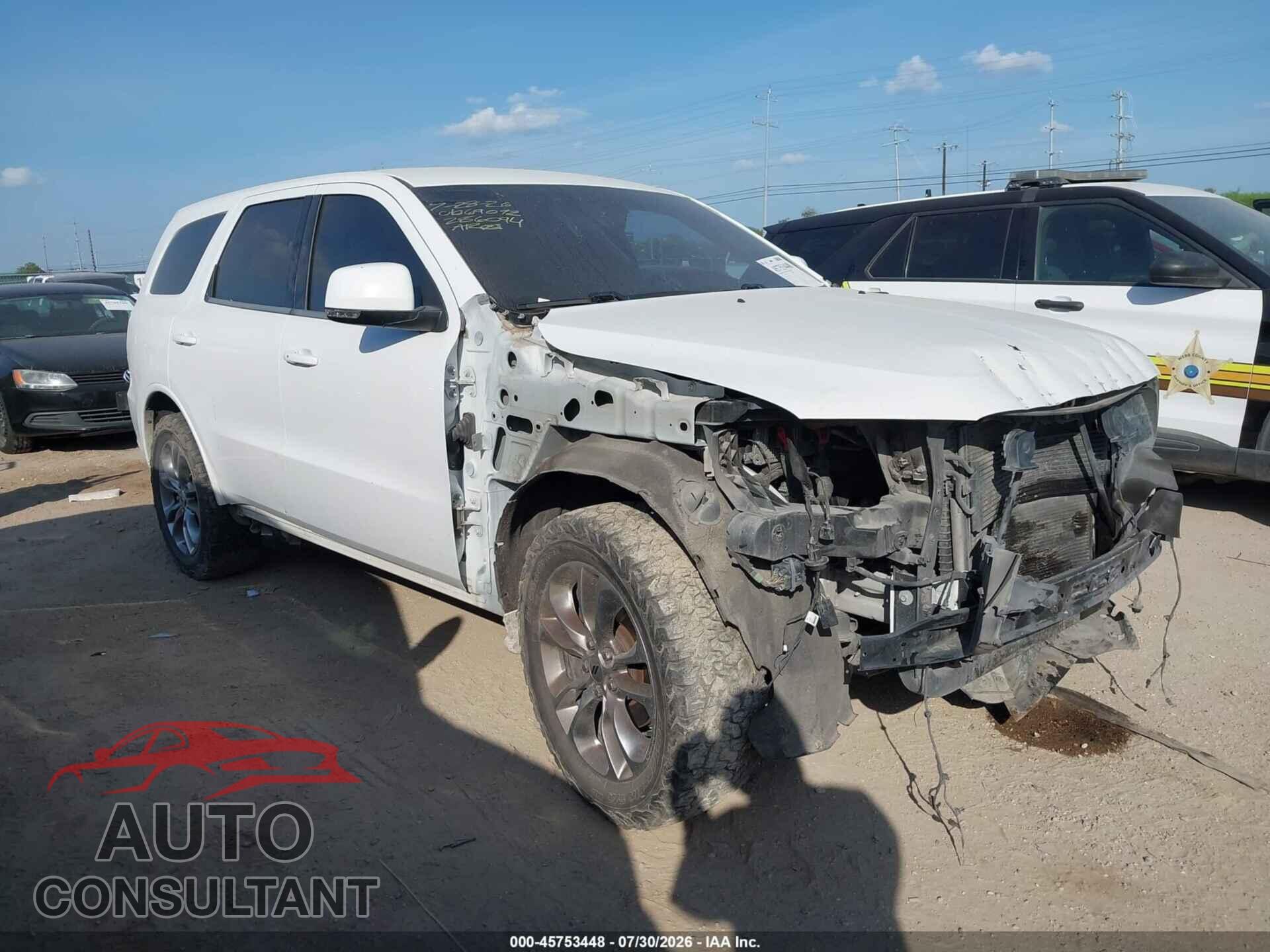 DODGE DURANGO 2020 - 1C4RDJDGXLC286094