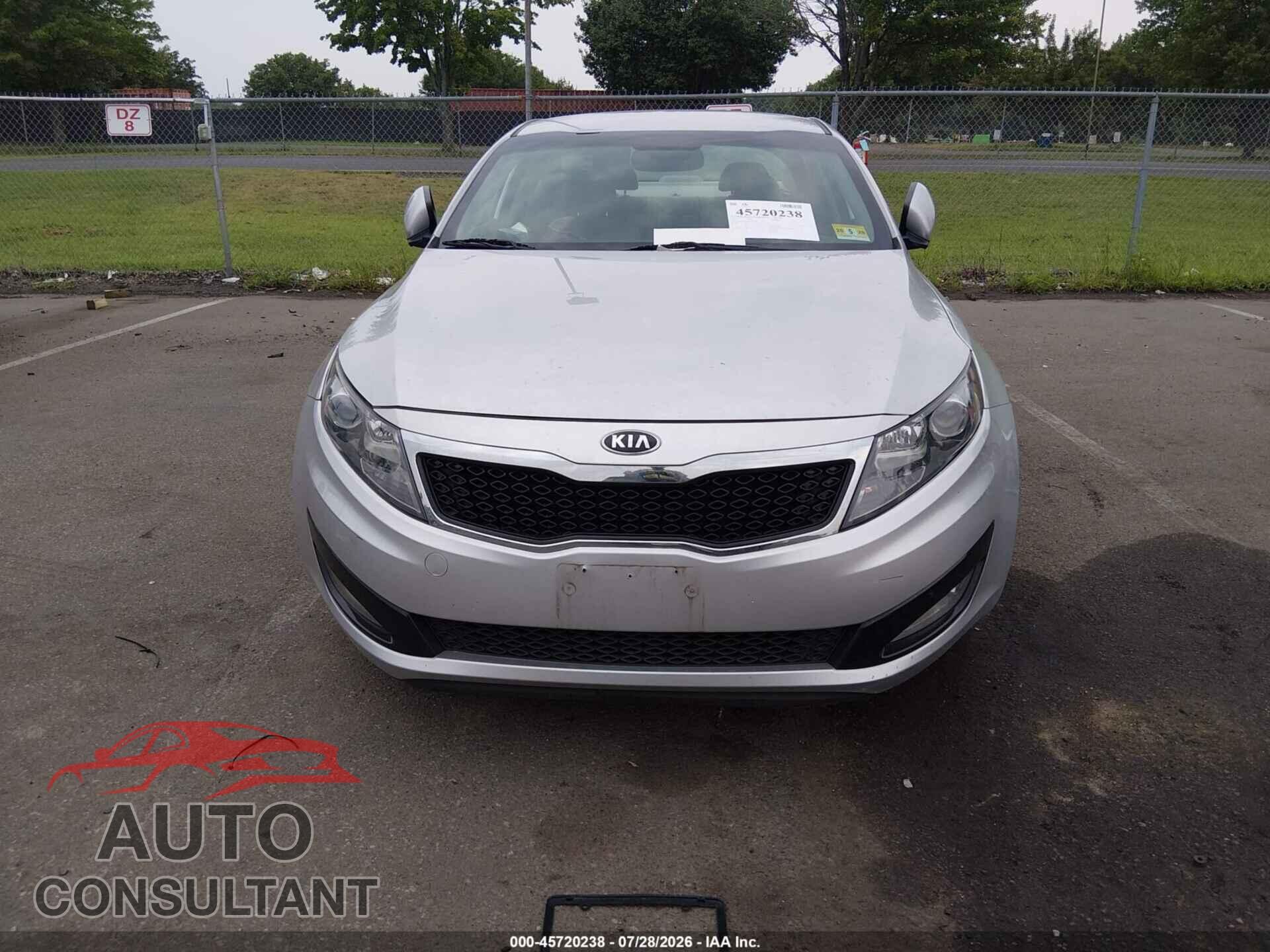 KIA OPTIMA 2013 - KNAGM4A76D5431289