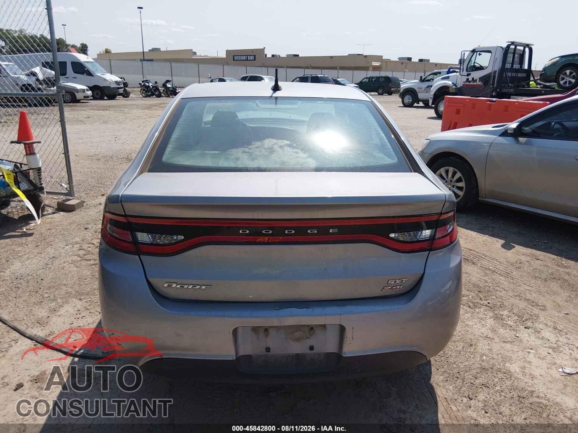 DODGE DART 2014 - 1C3CDFBB7ED917735