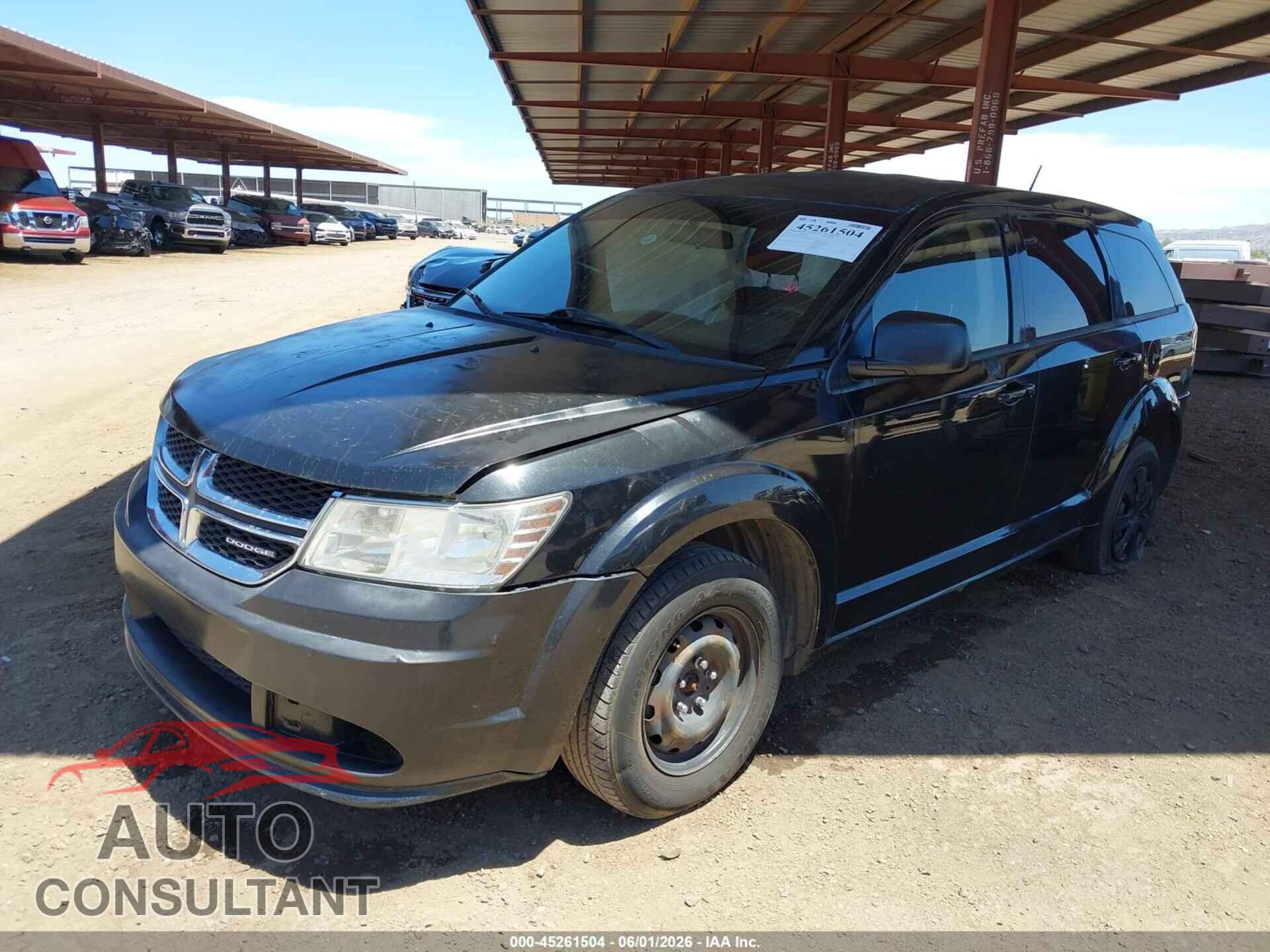 DODGE JOURNEY 2012 - 3C4PDCAB1CT239147