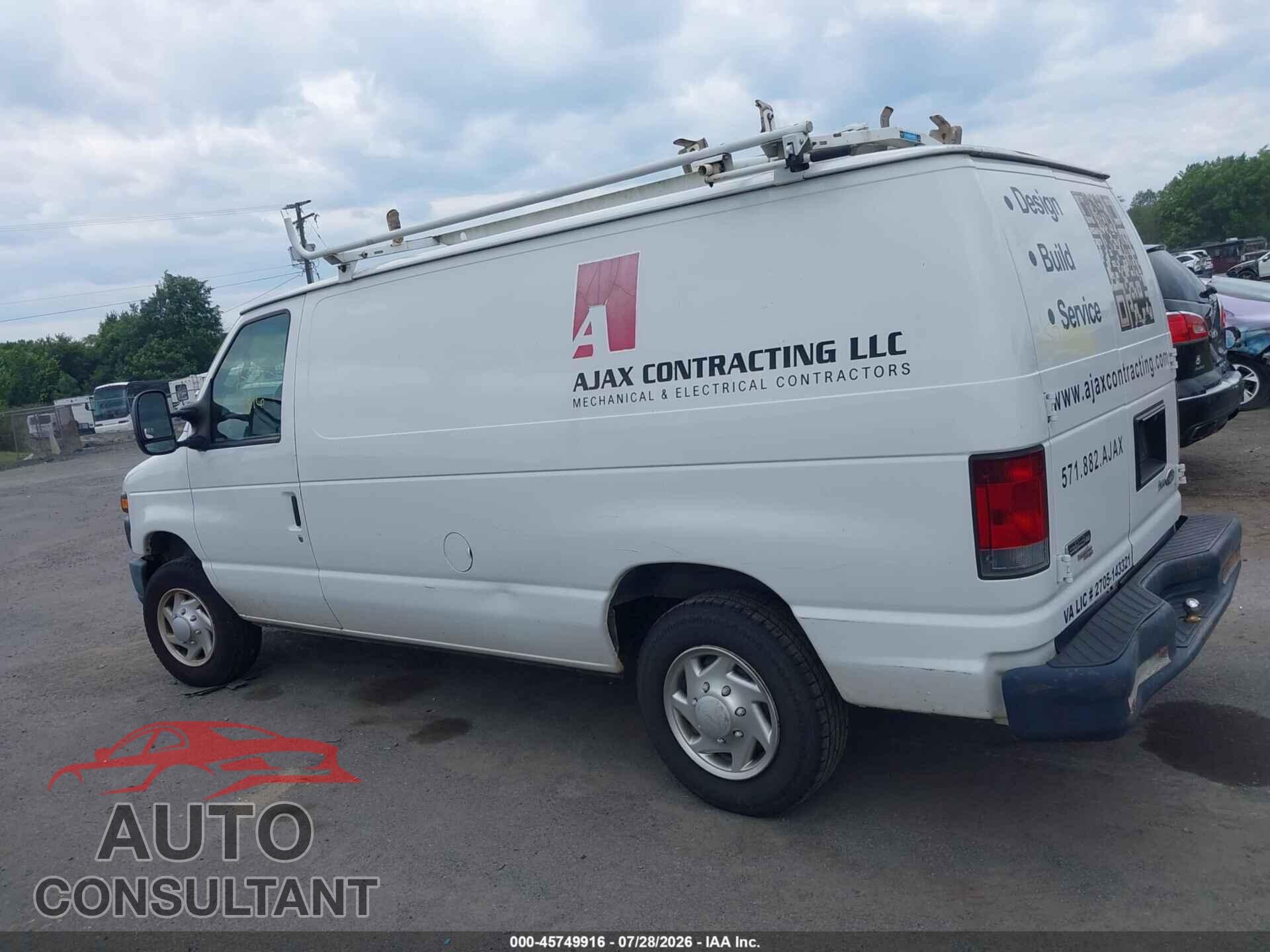 FORD E-150 2013 - 1FTNE1EW9DDA10101