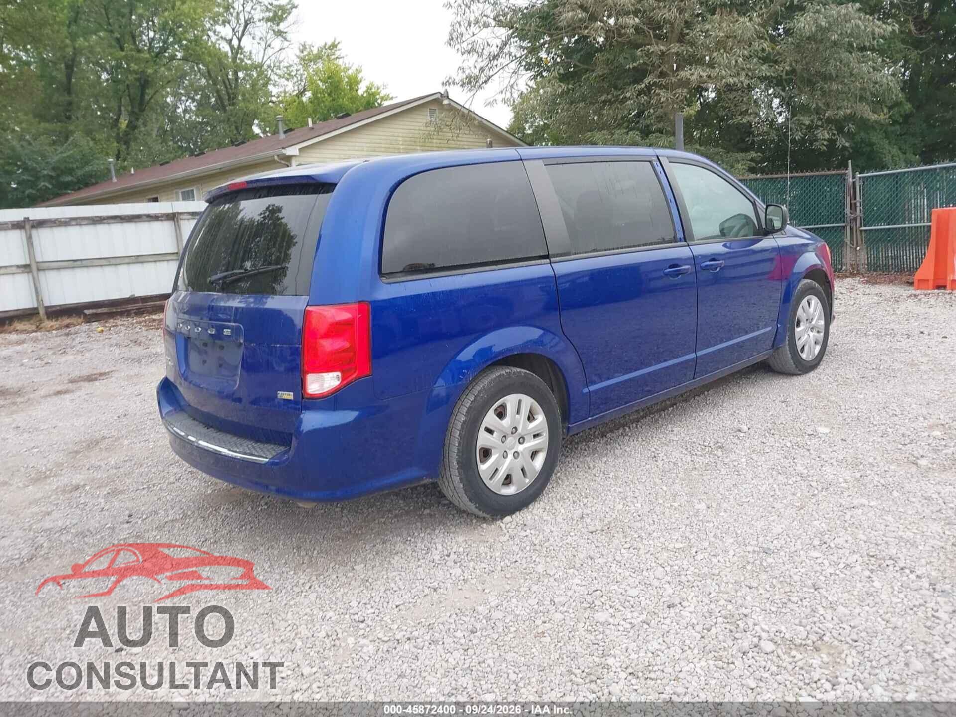 DODGE GRAND CARAVAN 2018 - 2C4RDGBG8JR313075