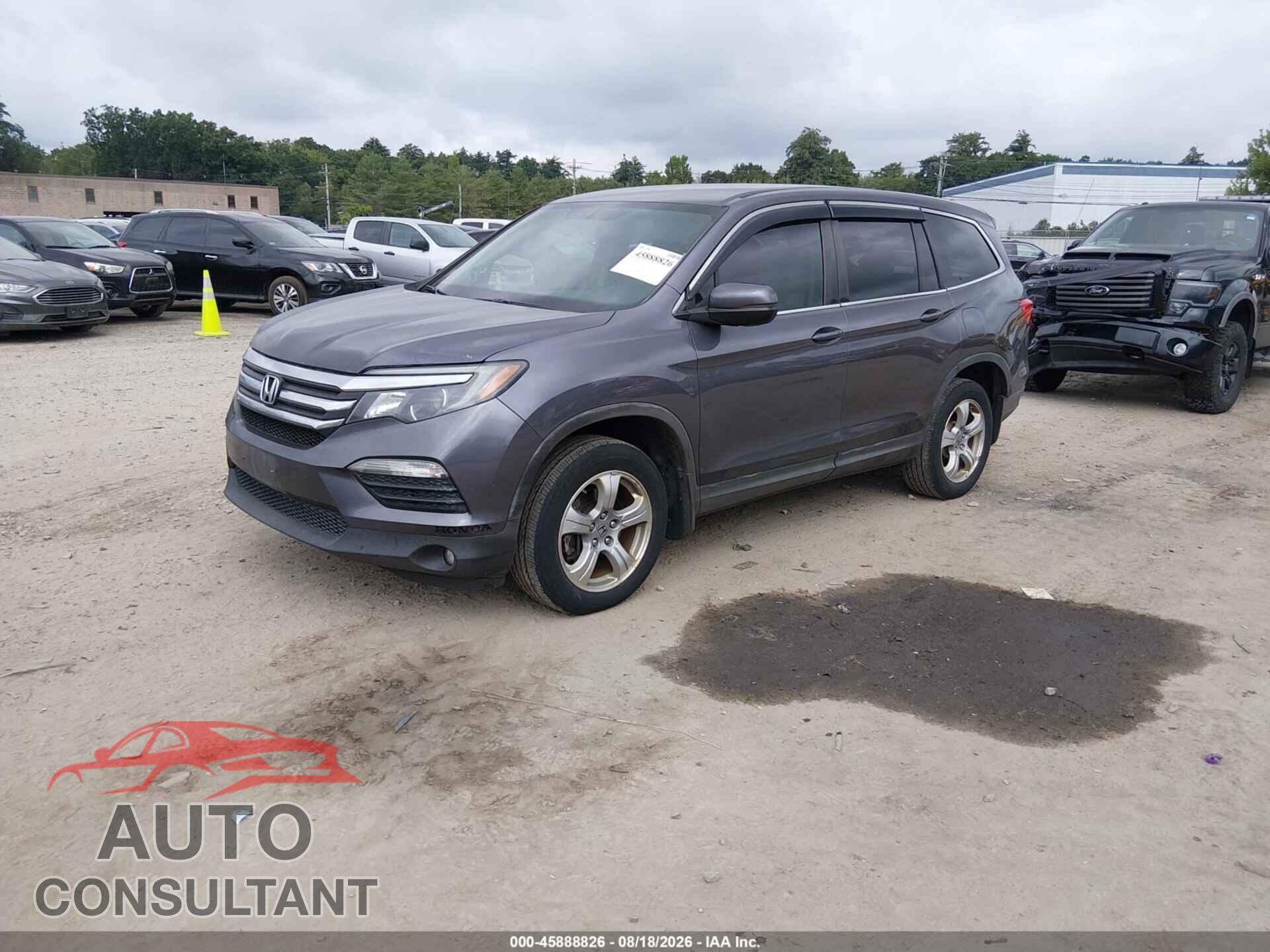 HONDA PILOT 2018 - 5FNYF6H31JB016469