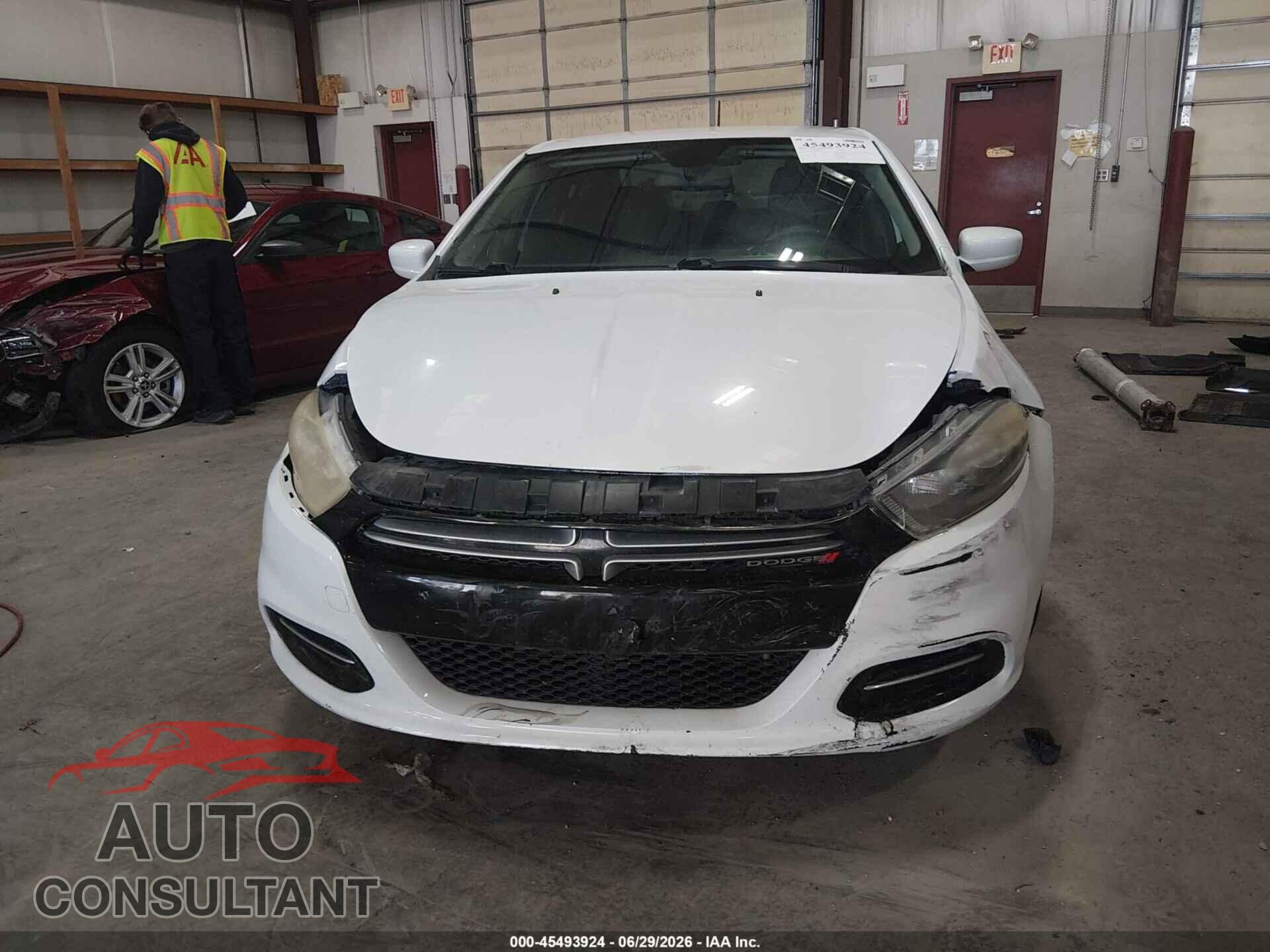 DODGE DART 2015 - 1C3CDFBB3FD227191