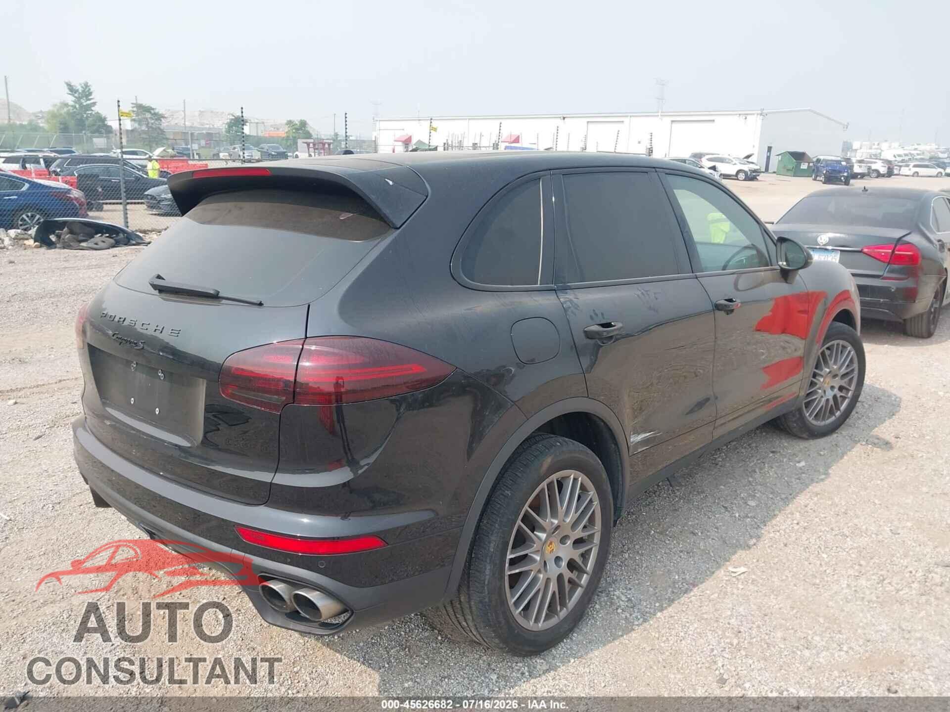 PORSCHE CAYENNE 2016 - WP1AB2A27GLA95934