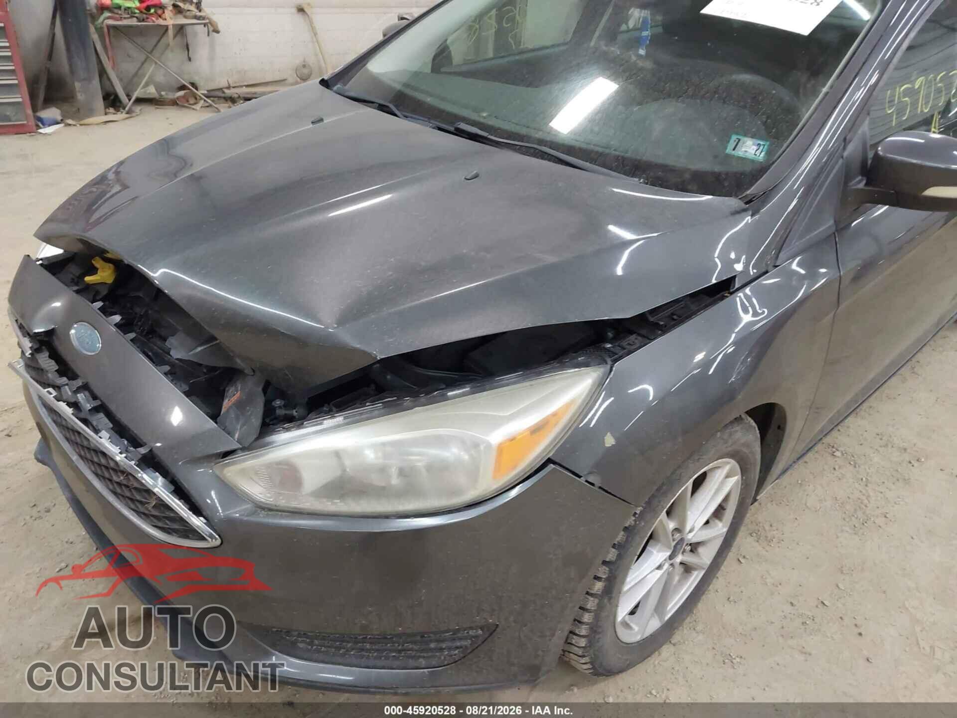 FORD FOCUS 2017 - 1FADP3F20HL315453