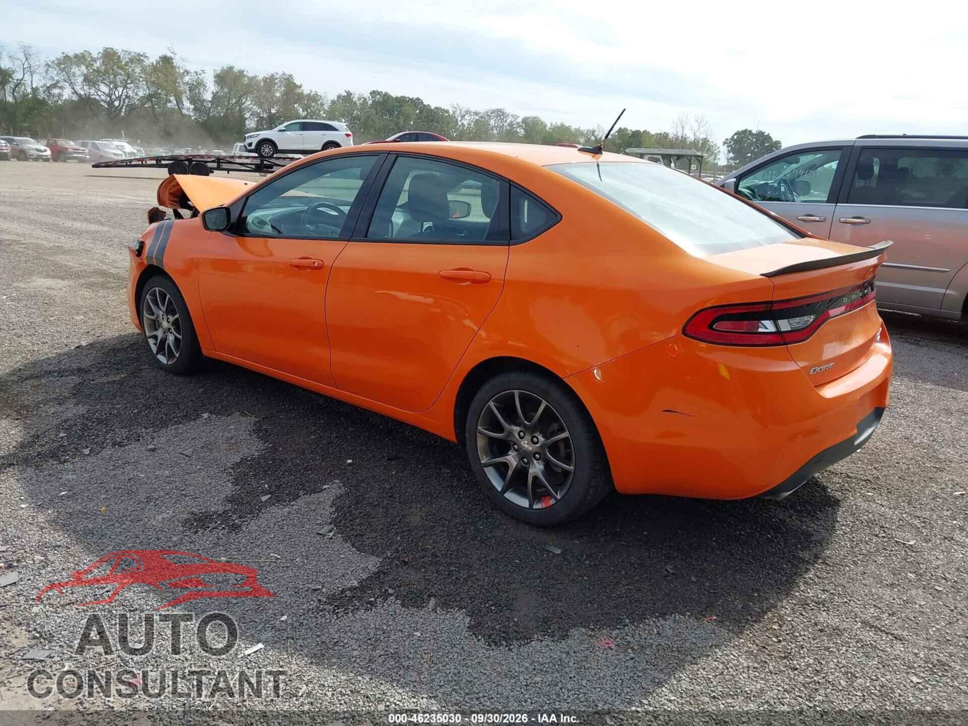 DODGE DART 2014 - 1C3CDFBB7ED668482