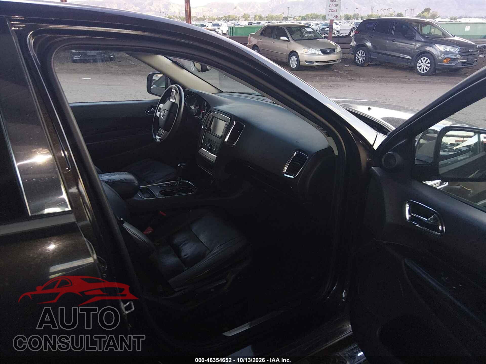 DODGE DURANGO 2012 - 1C4RDHDG5CC260026
