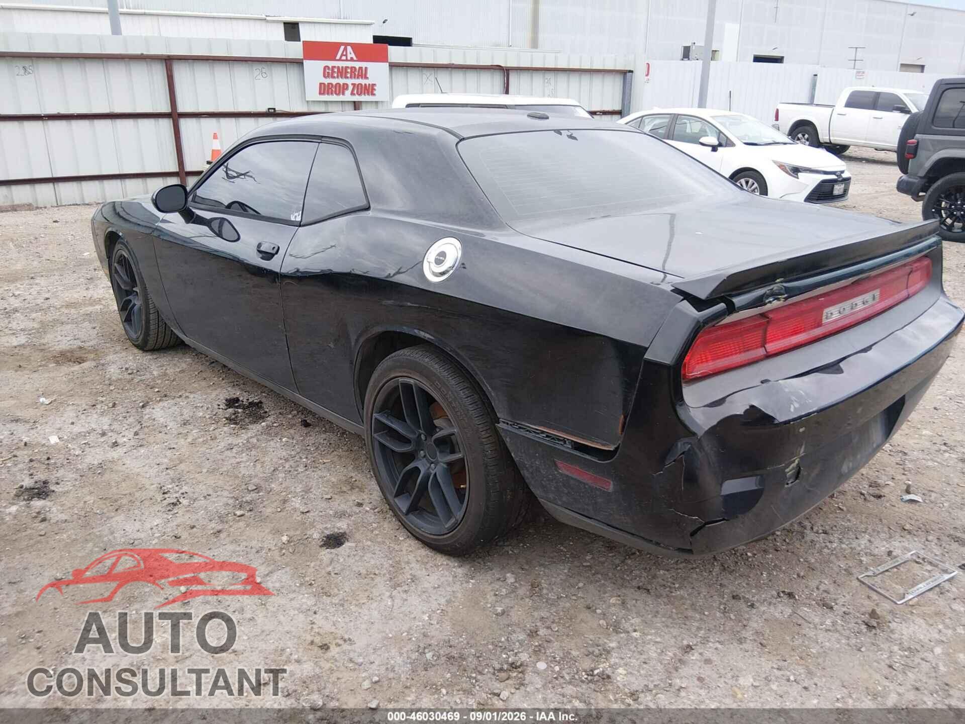 DODGE CHALLENGER 2012 - 2C3CDYAG3CH269514