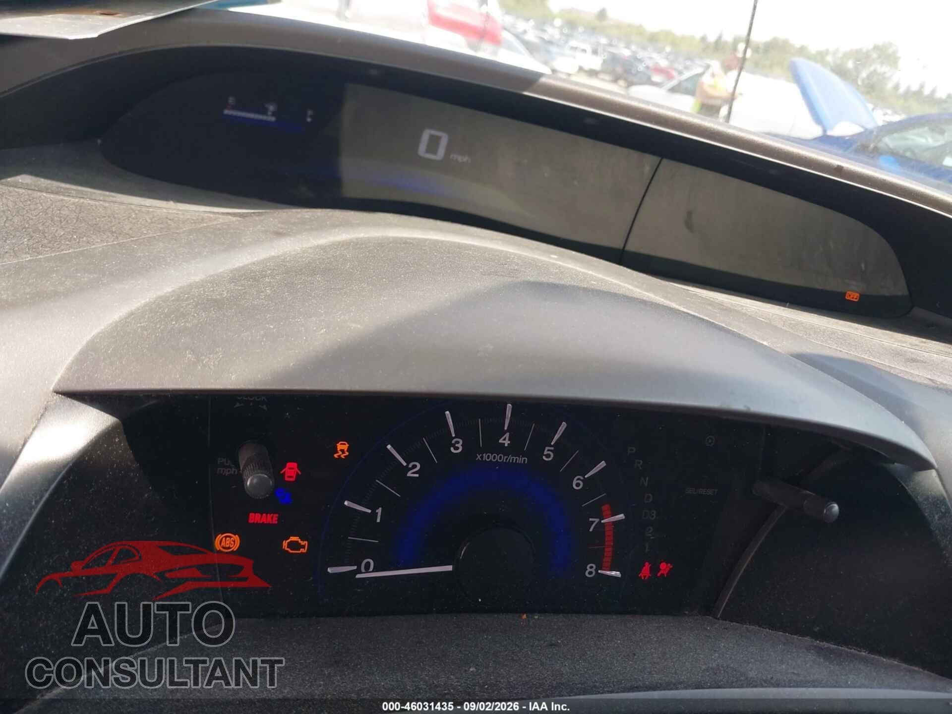 HONDA CIVIC 2012 - 19XFB2F52CE049280