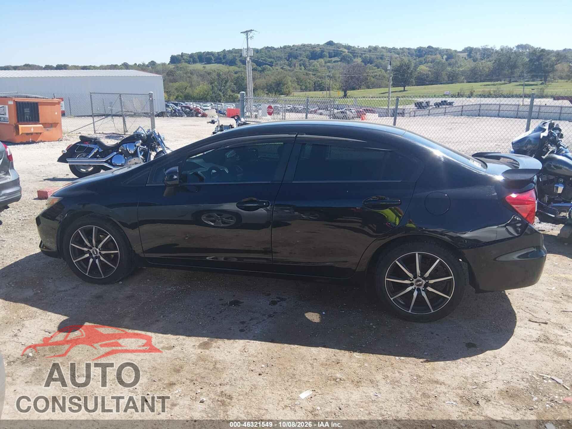 HONDA CIVIC 2012 - 19XFB2F54CE084077