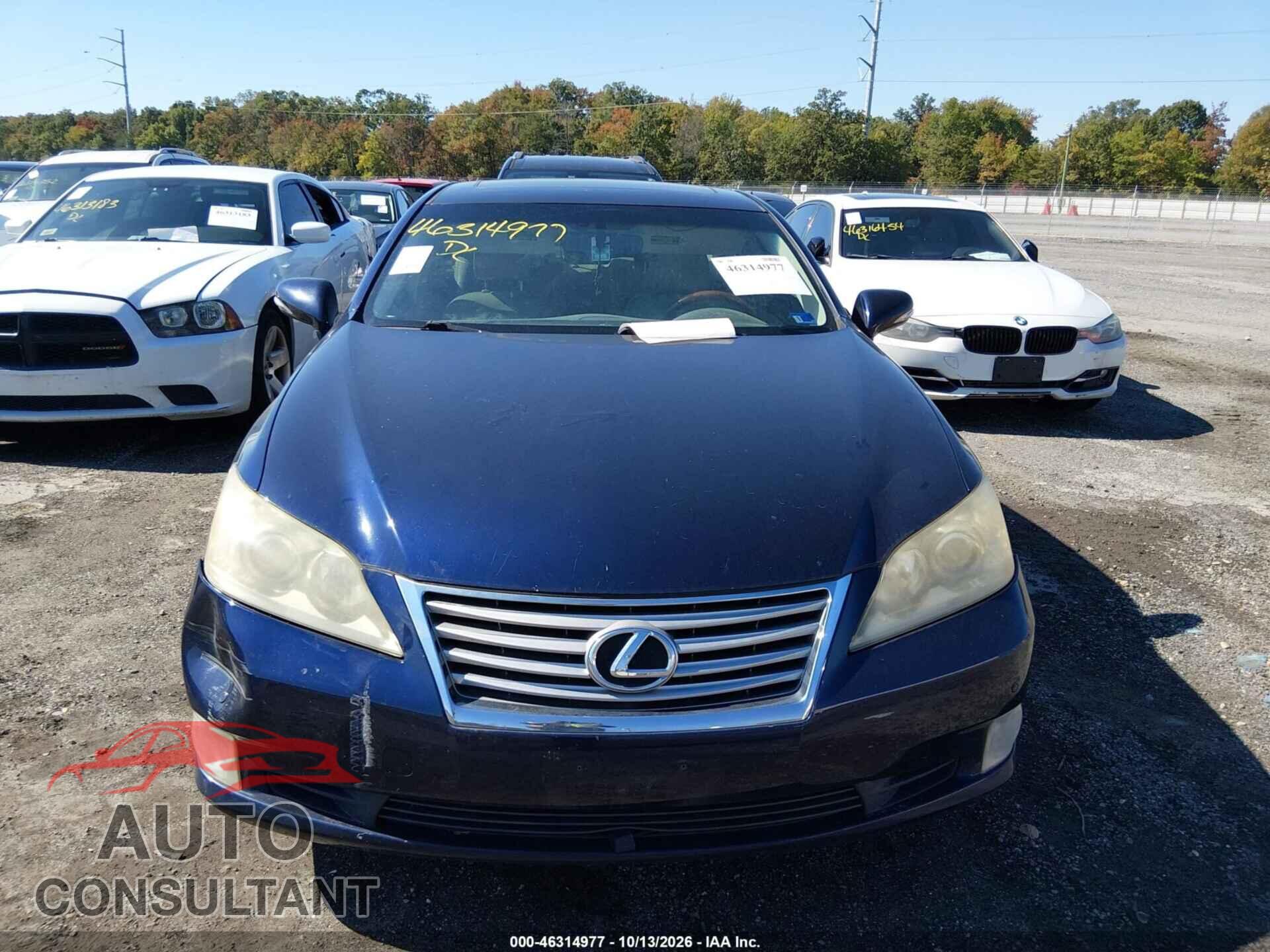 LEXUS ES 350 2011 - JTHBK1EG6B2446237