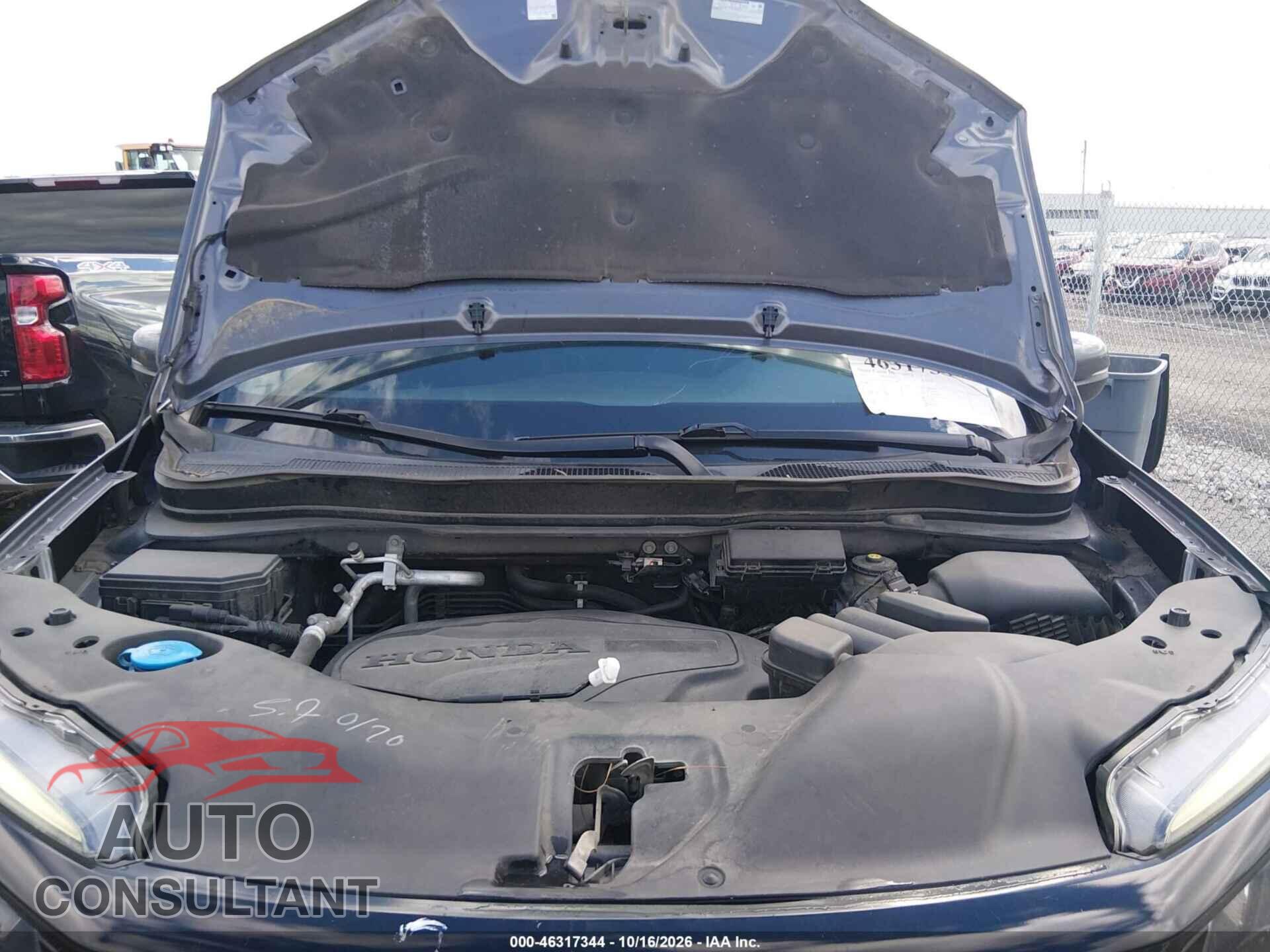 HONDA PILOT 2021 - 5FNYF5H29MB015348