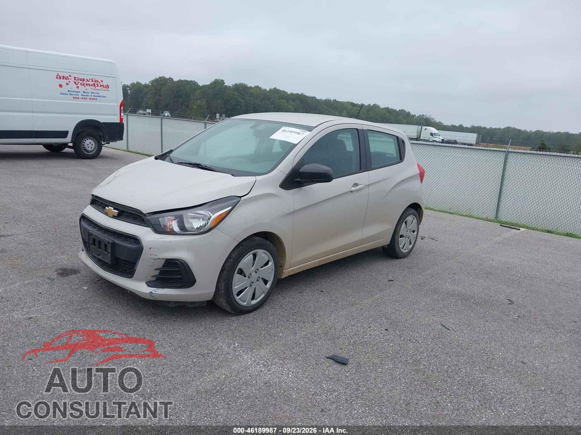 CHEVROLET SPARK 2017 - KL8CB6SA3HC759082