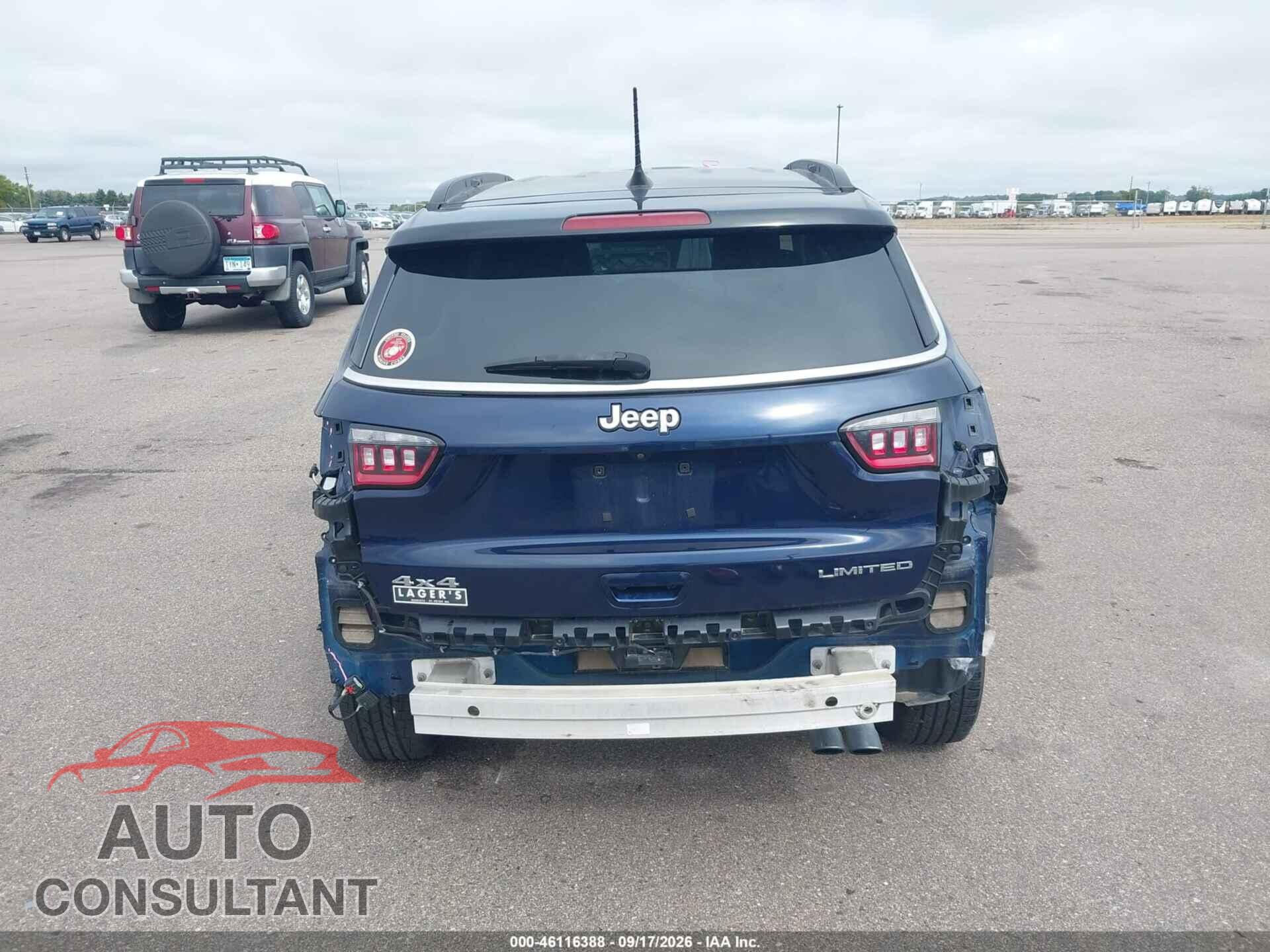 JEEP COMPASS 2019 - 3C4NJDCB3KT695295