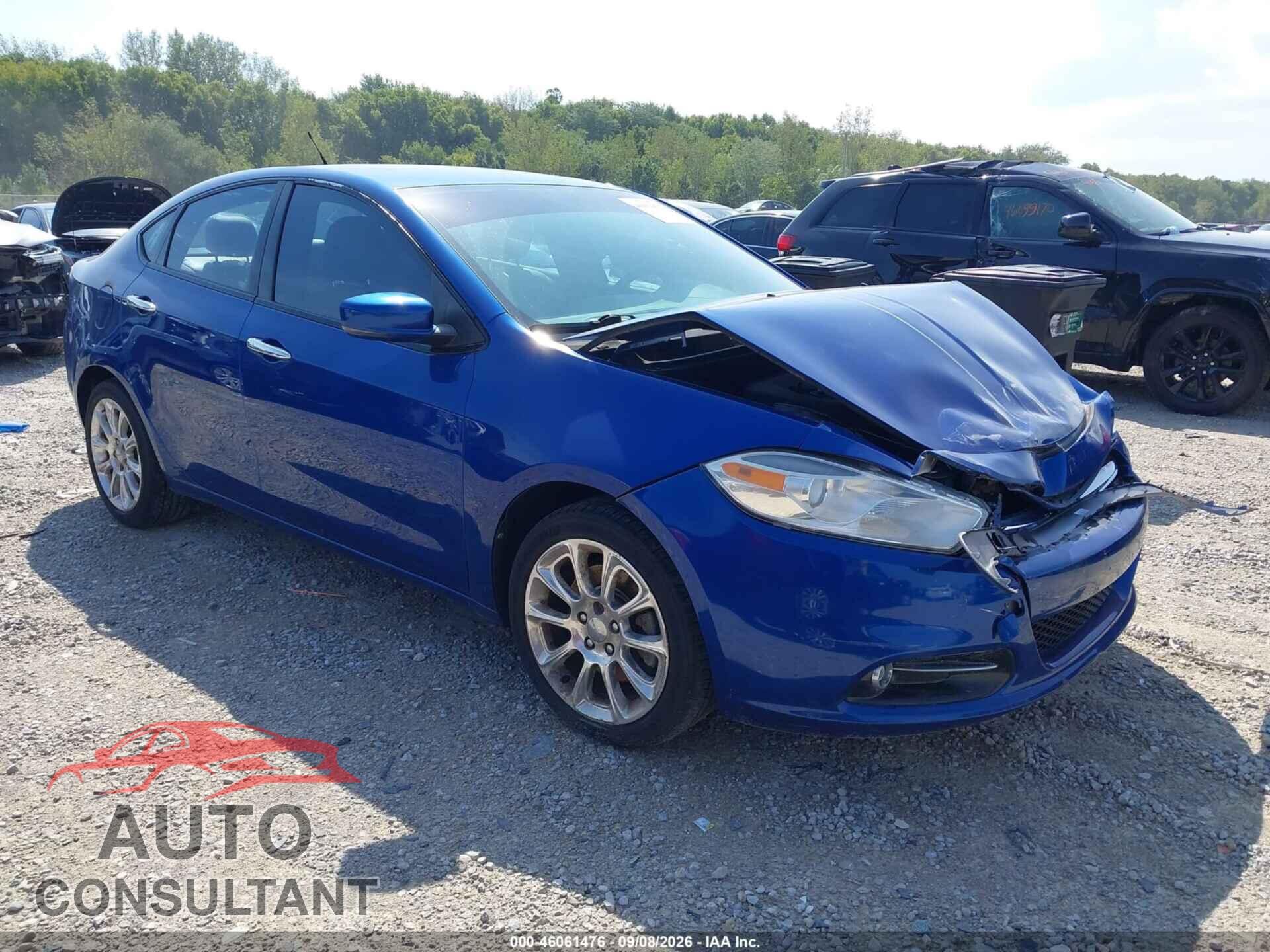 DODGE DART 2013 - 1C3CDFCH3DD178574