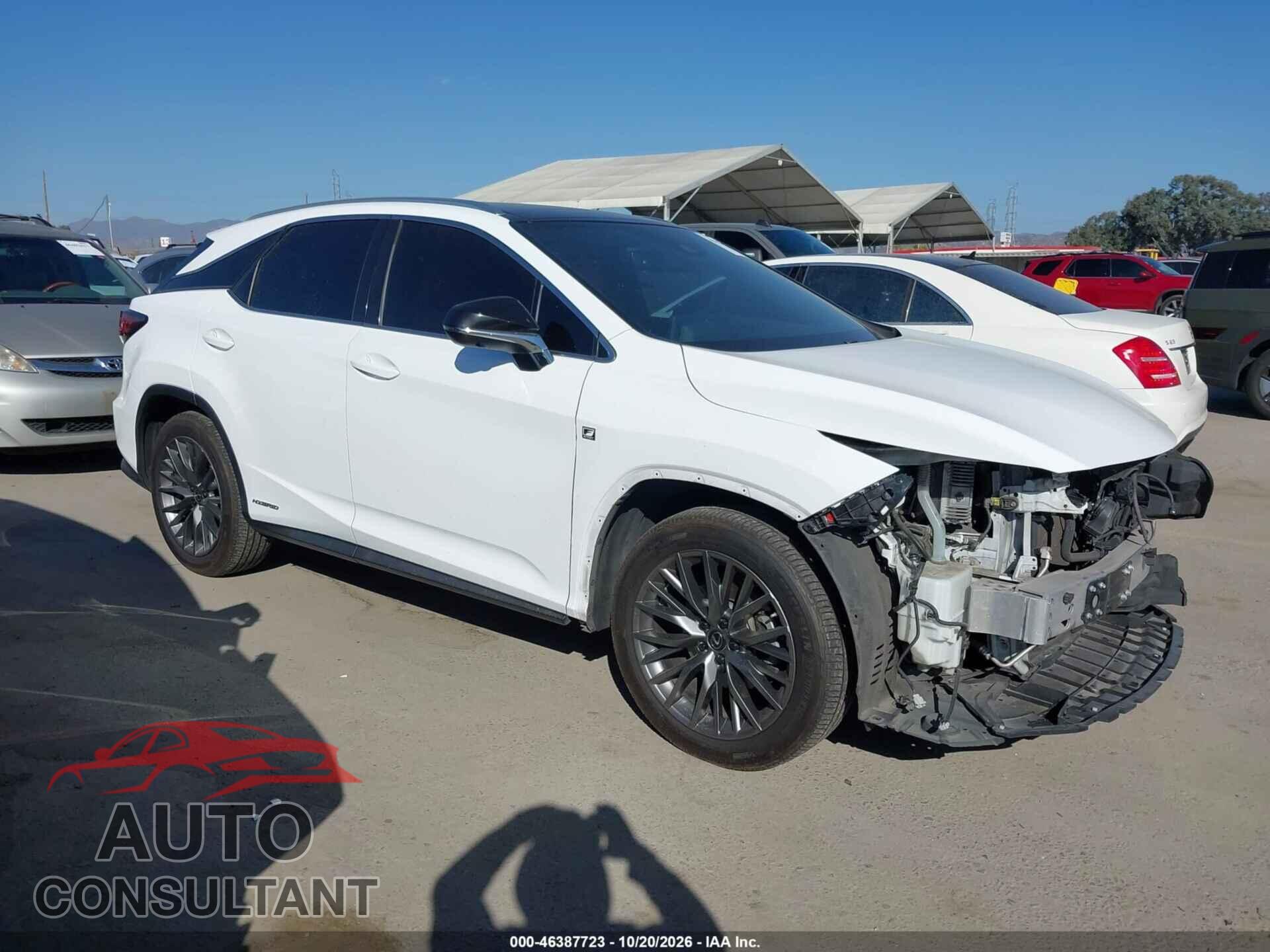 LEXUS RX 450H 2020 - 2T2YGMDA1LC049237