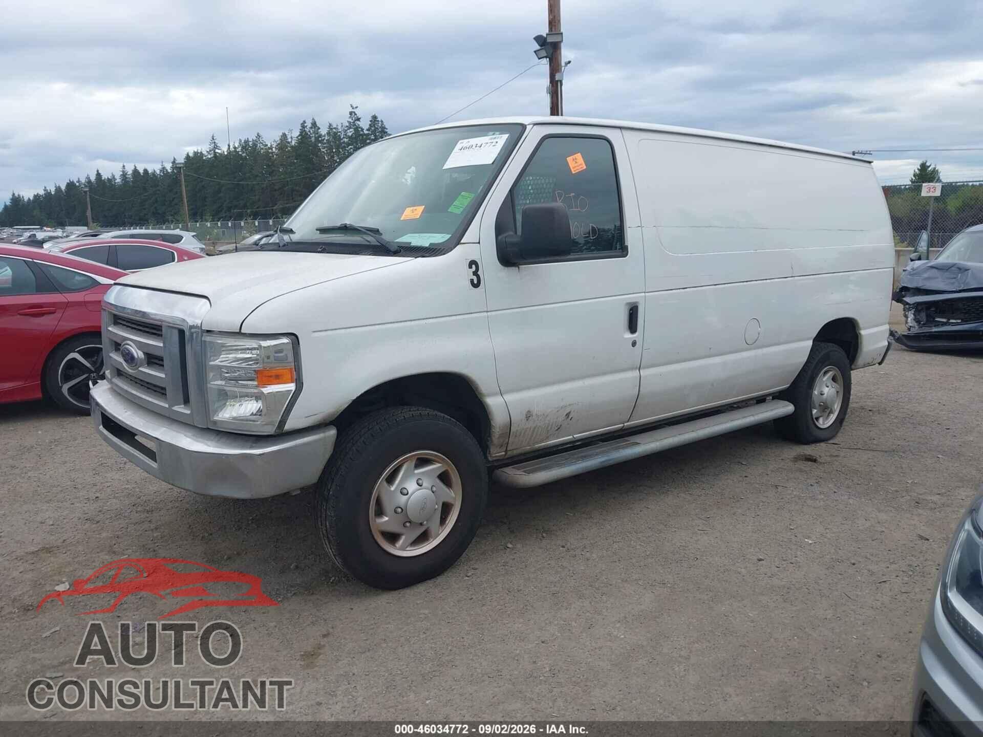 FORD E-250 2012 - 1FTNE2EWXCDA51020
