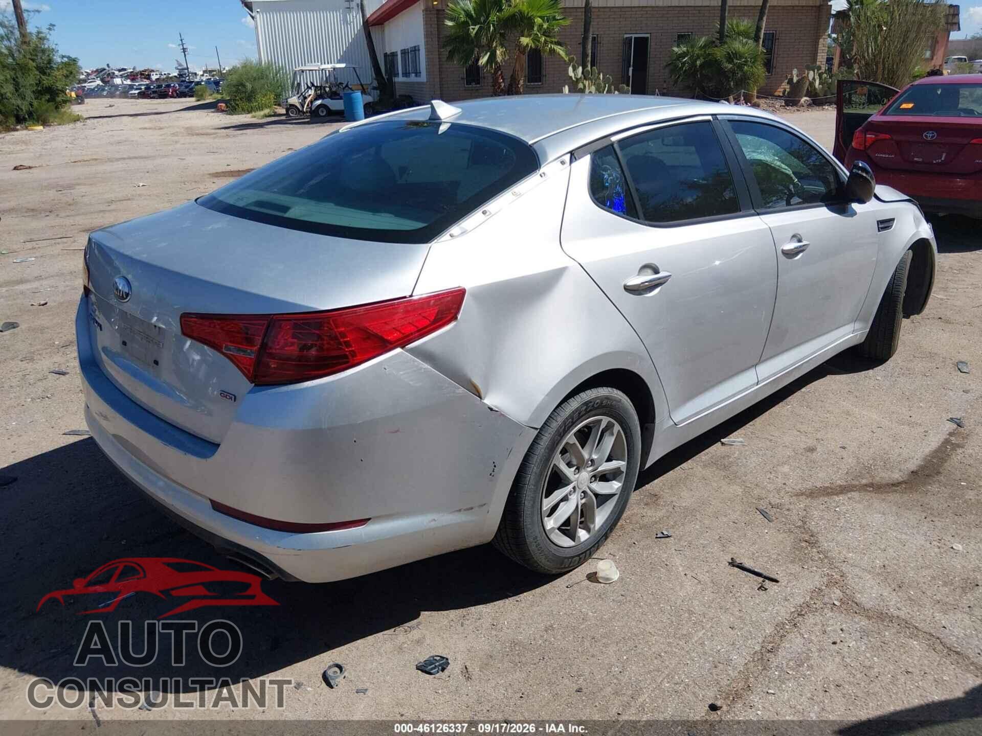KIA OPTIMA 2013 - KNAGM4A76D5407638