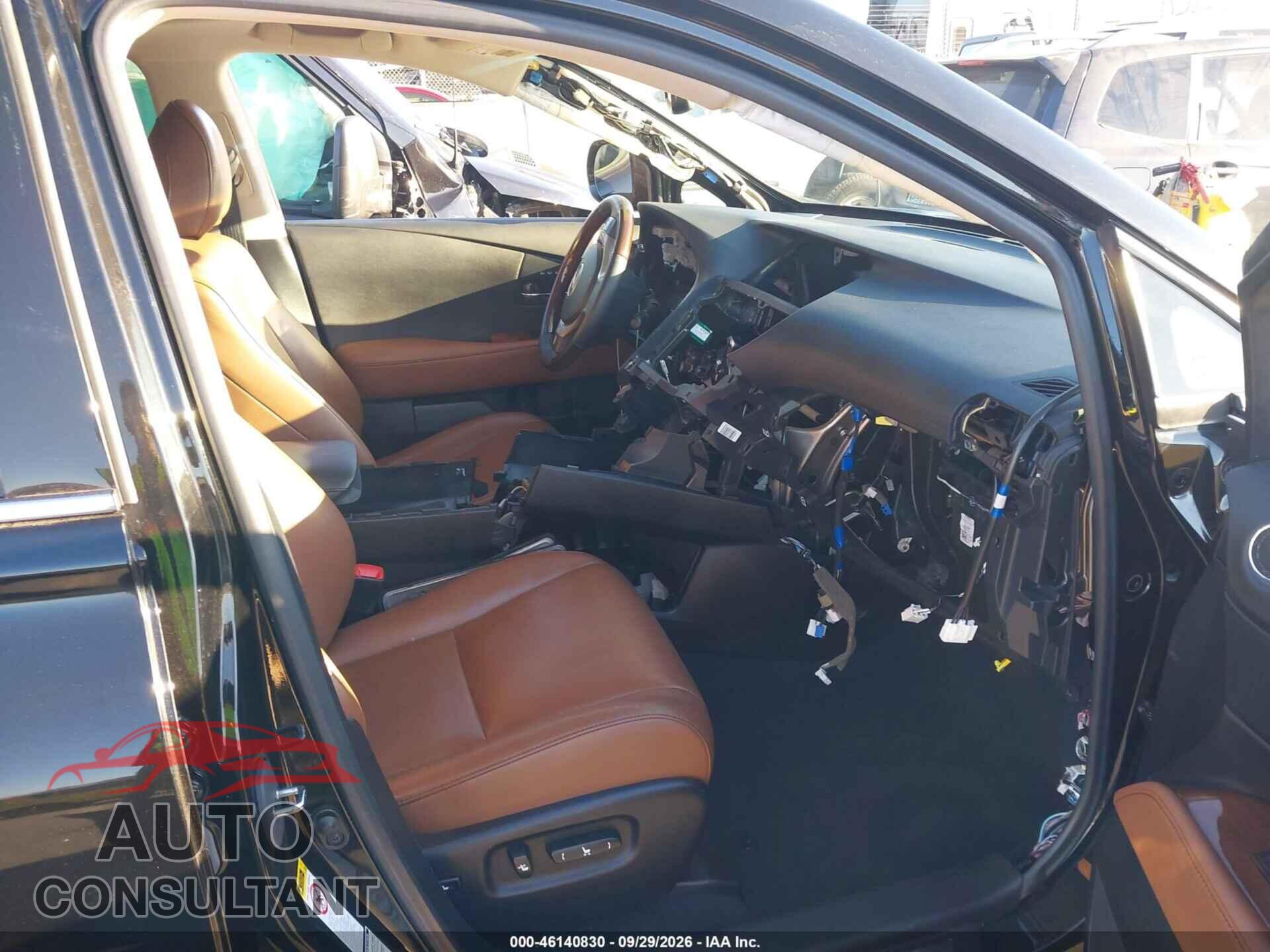 LEXUS RX 350 2013 - 2T2BK1BA0DC193577
